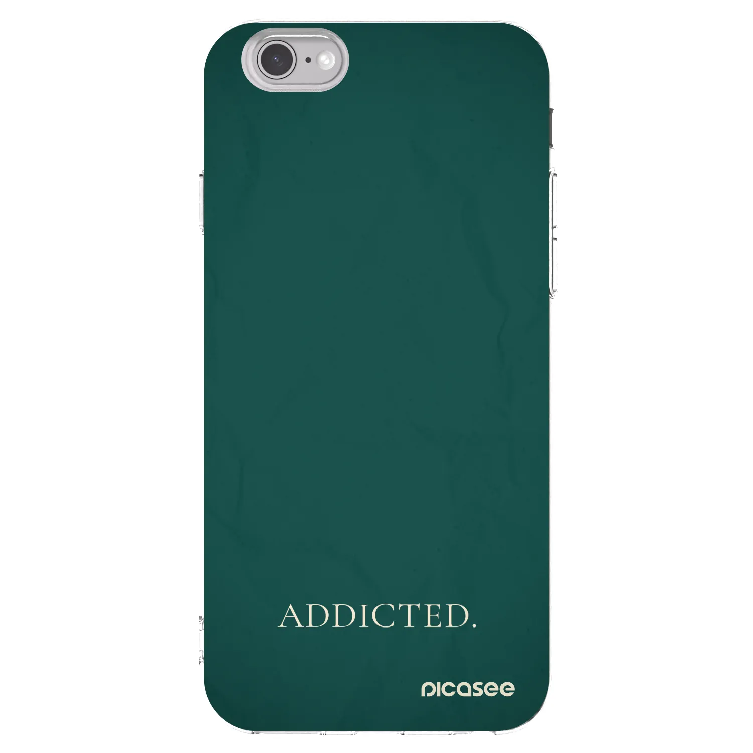 Picasee husă transparentă din silicon pentru Apple iPhone 6/6S - Addicted