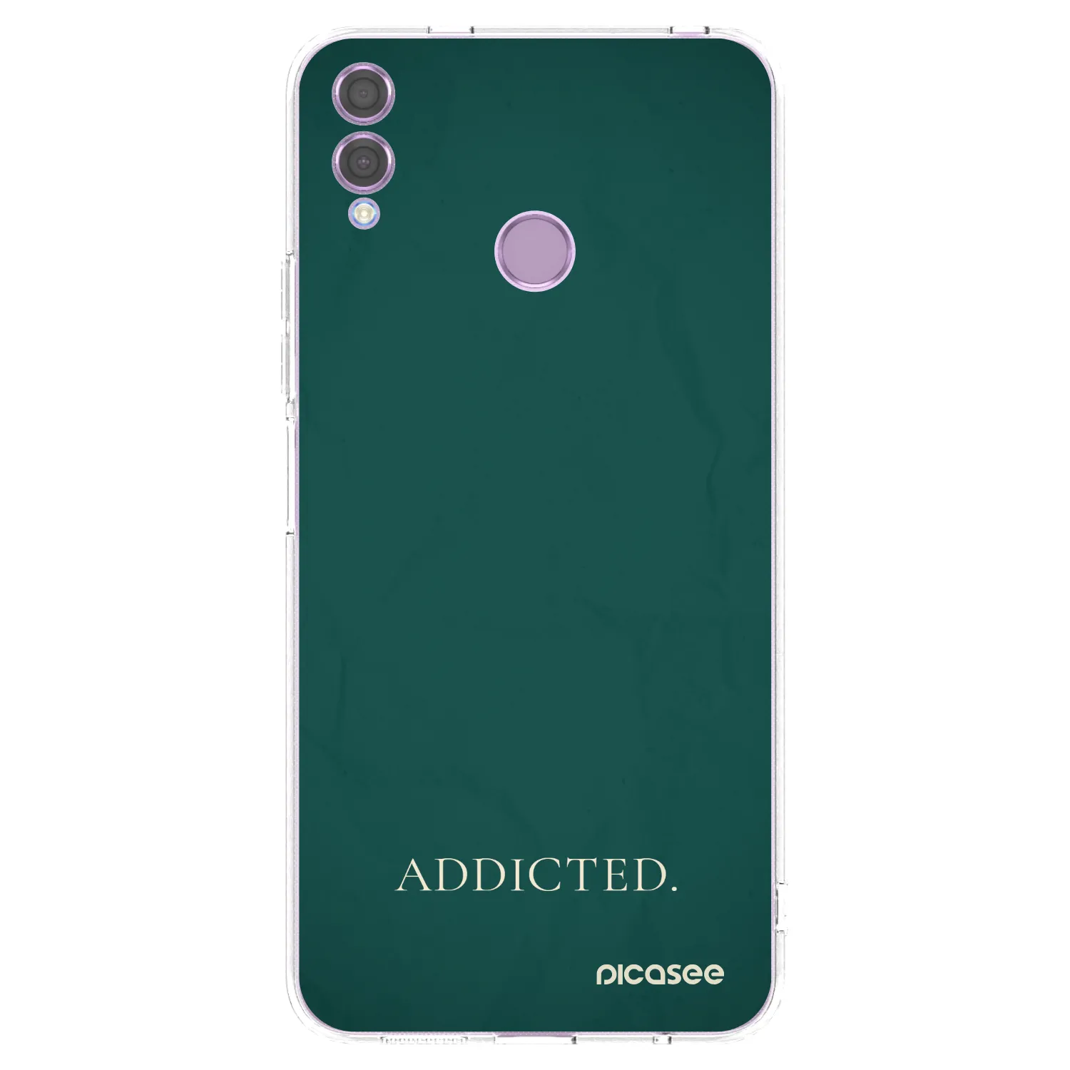 Picasee husă transparentă din silicon pentru Honor 8X - Addicted