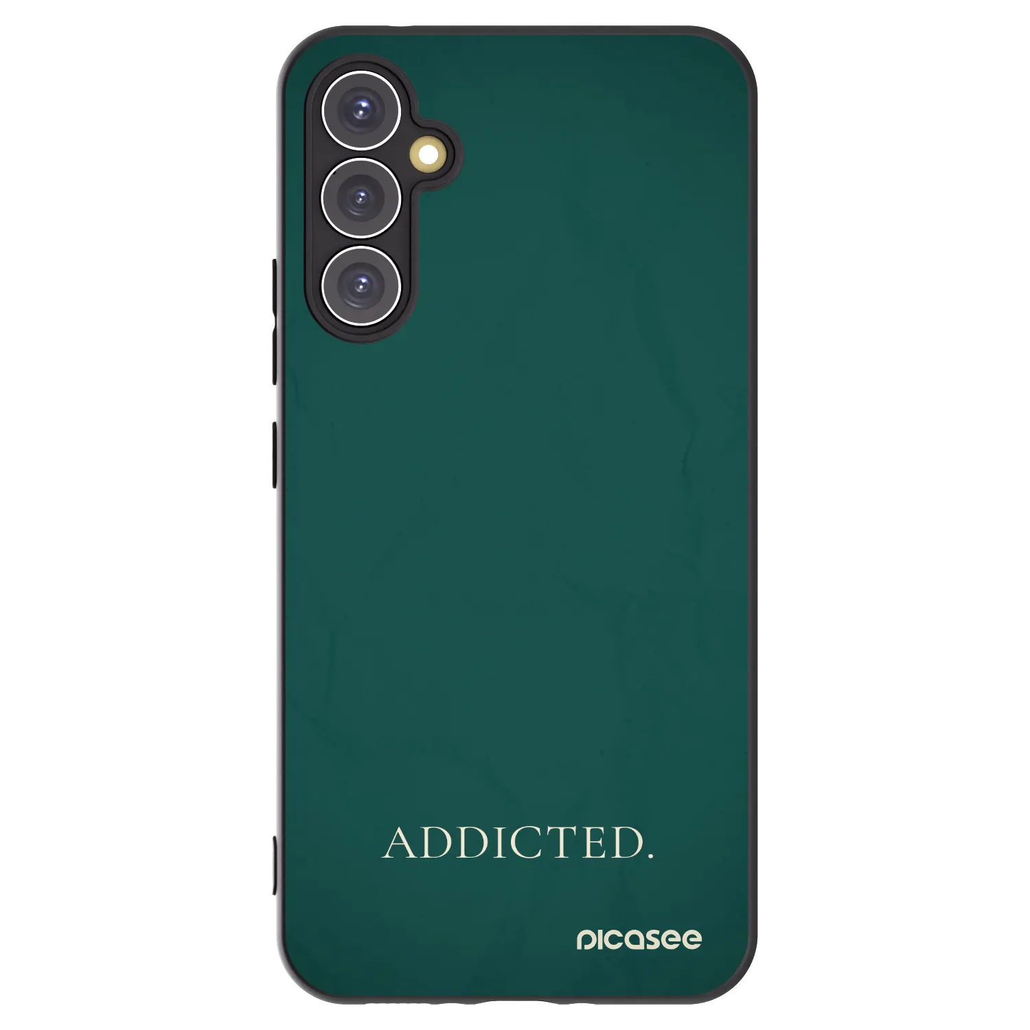 Picasee husă neagră din silicon pentru Samsung Galaxy A34 5G A346B - Addicted