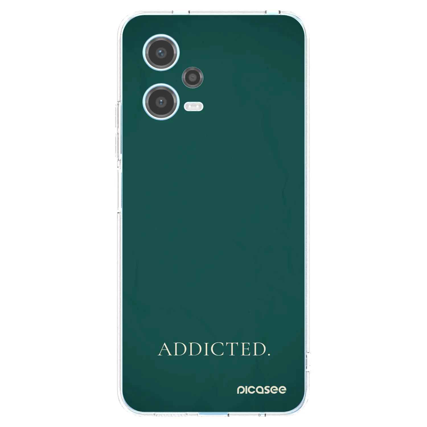 Picasee husă transparentă din silicon pentru Xiaomi Redmi Note 12 5G - Addicted