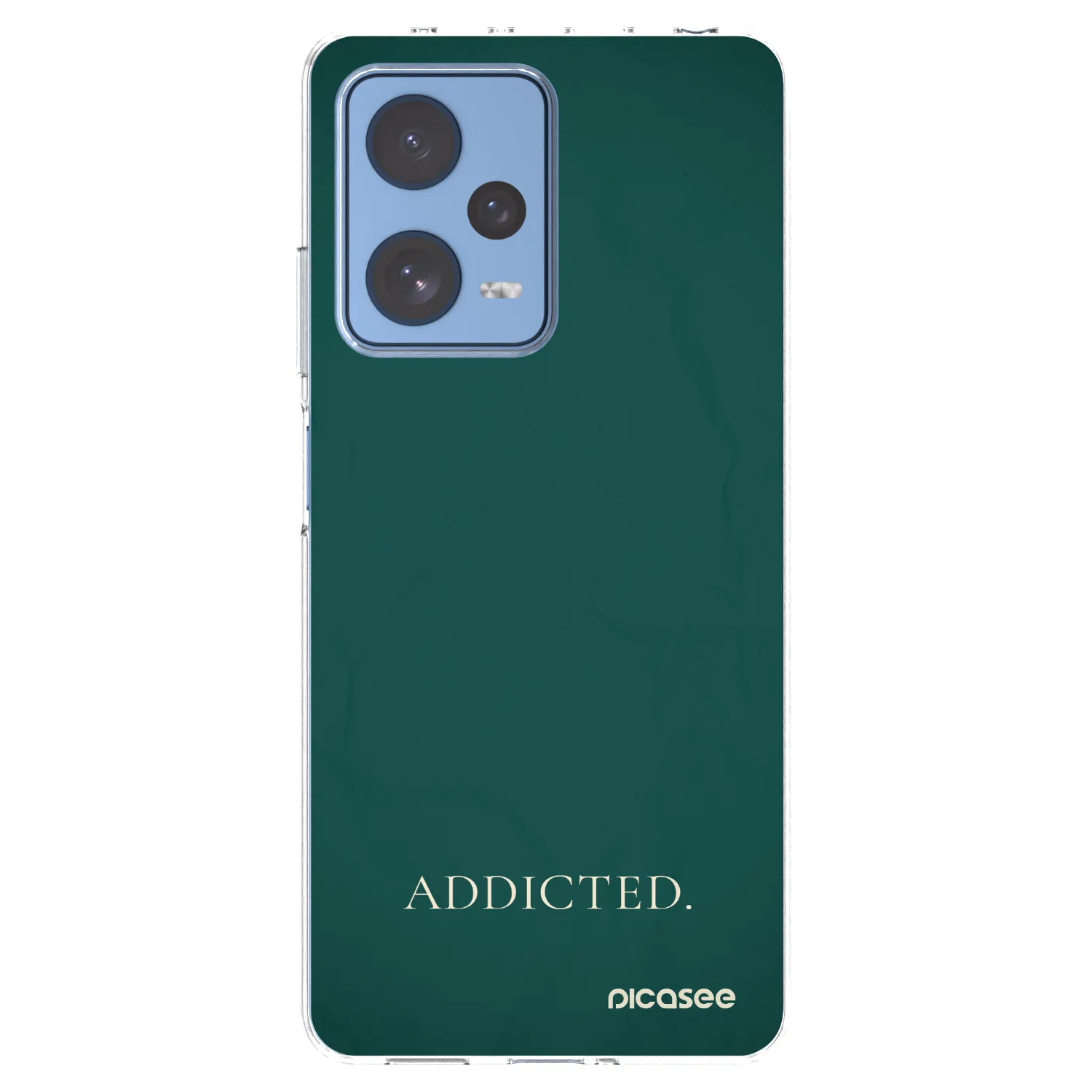 Picasee husă transparentă din silicon pentru Xiaomi Redmi Note 12 Pro 5G - Addicted