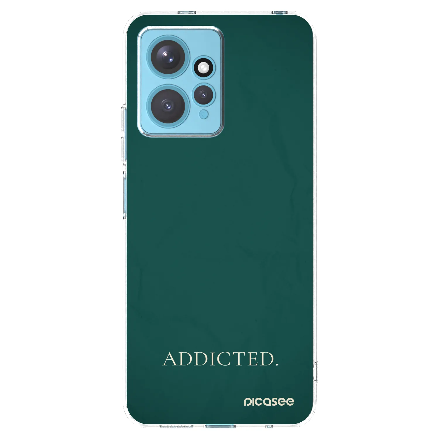 Picasee husă transparentă din silicon pentru Xiaomi Redmi Note 12 4G - Addicted