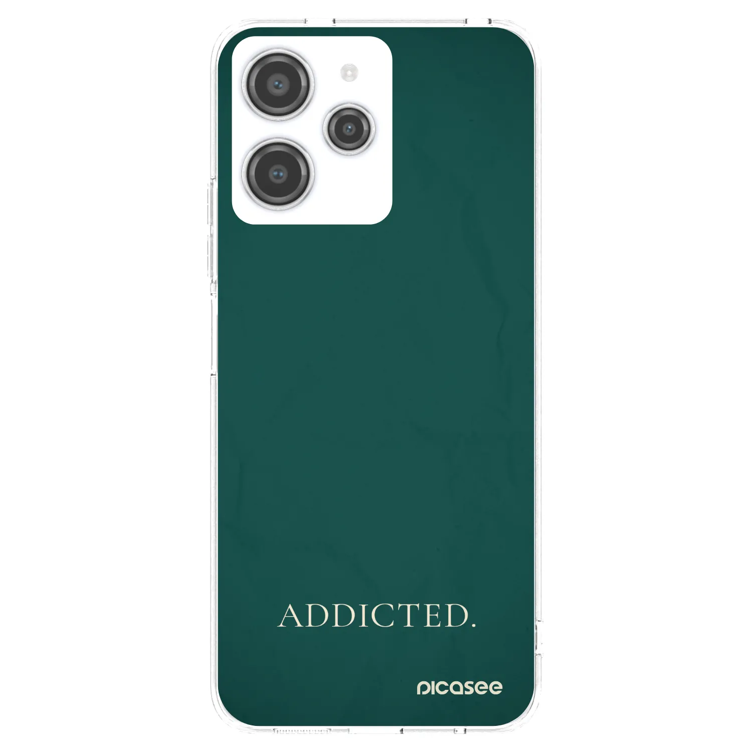 Picasee husă transparentă din silicon pentru Xiaomi Redmi 12 4G - Addicted