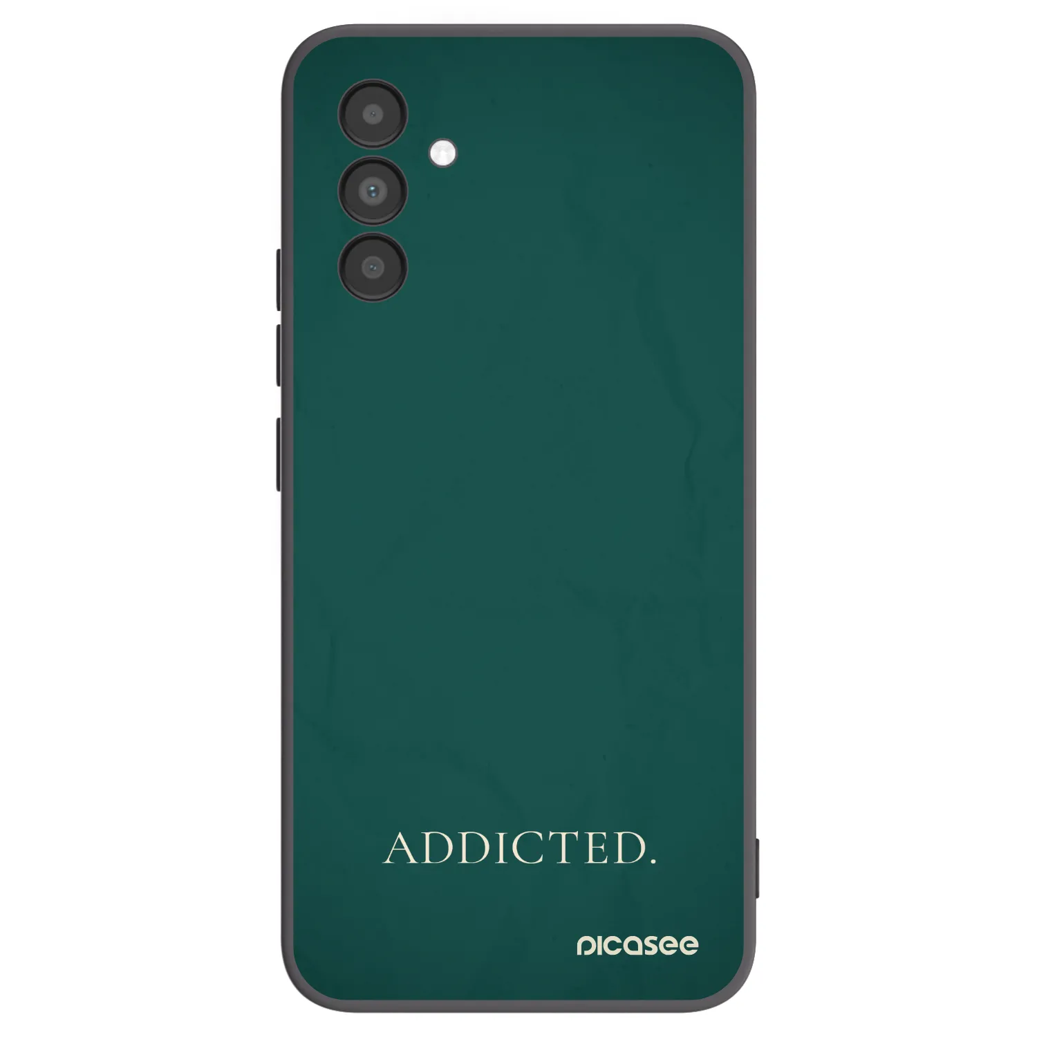 Picasee husă neagră din silicon pentru Samsung Galaxy A04s A047F - Addicted