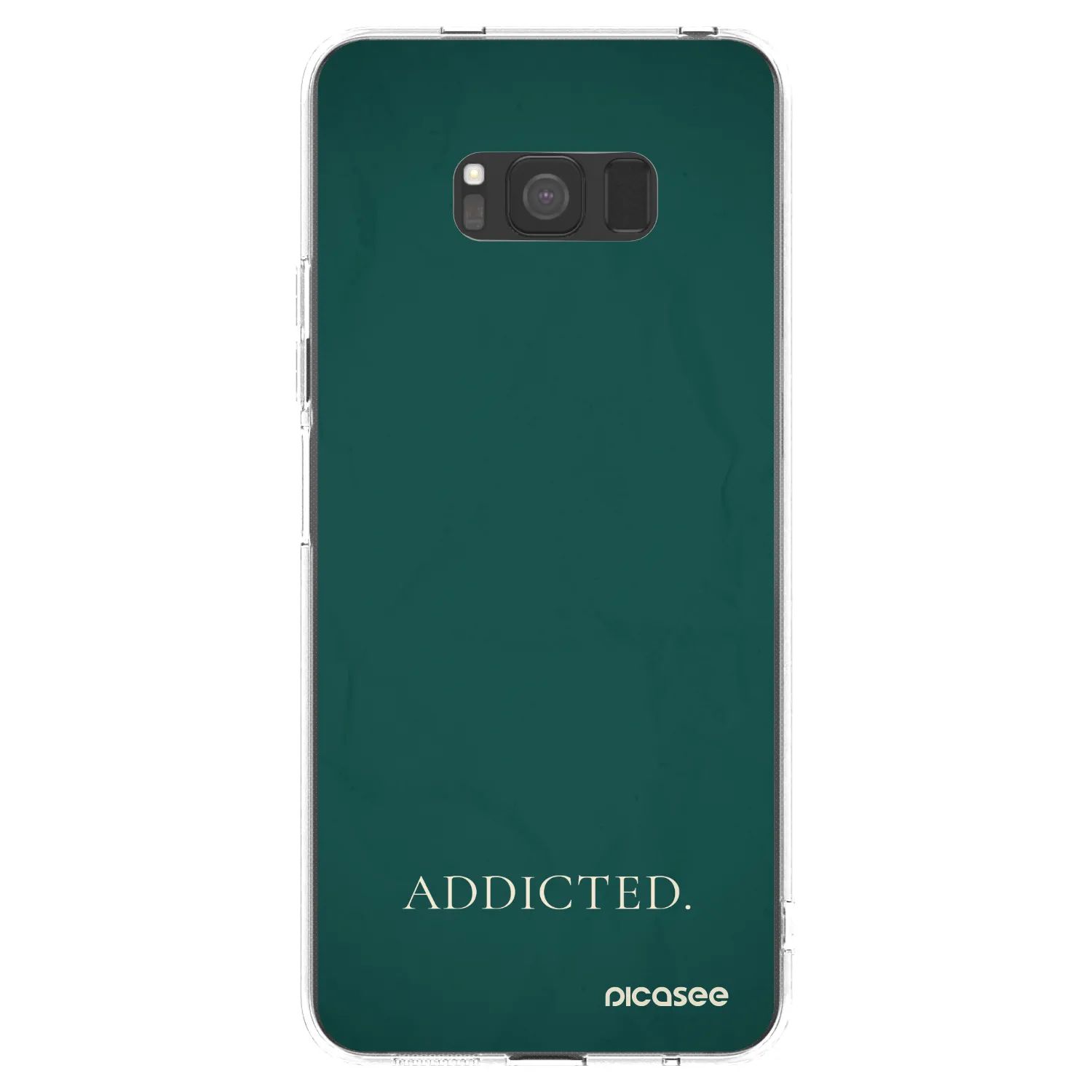 Picasee husă transparentă din silicon pentru Samsung Galaxy S8 G950F - Addicted