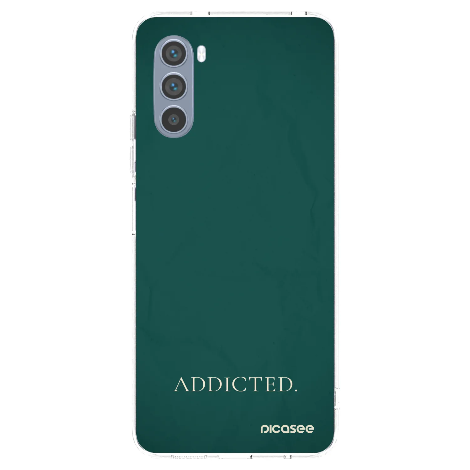 Picasee husă transparentă din silicon pentru Motorola Moto G62 - Addicted