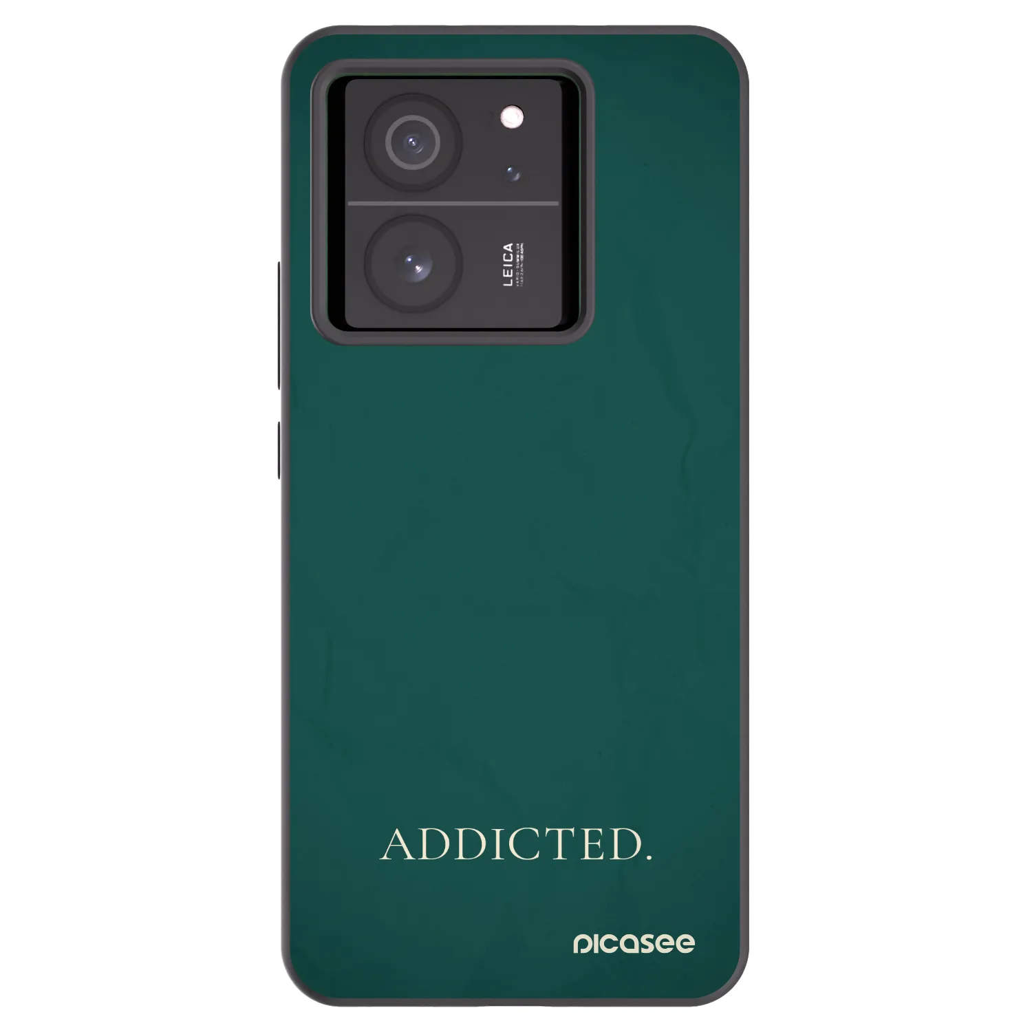 Picasee husă neagră din silicon pentru Xiaomi 13T Pro - Addicted