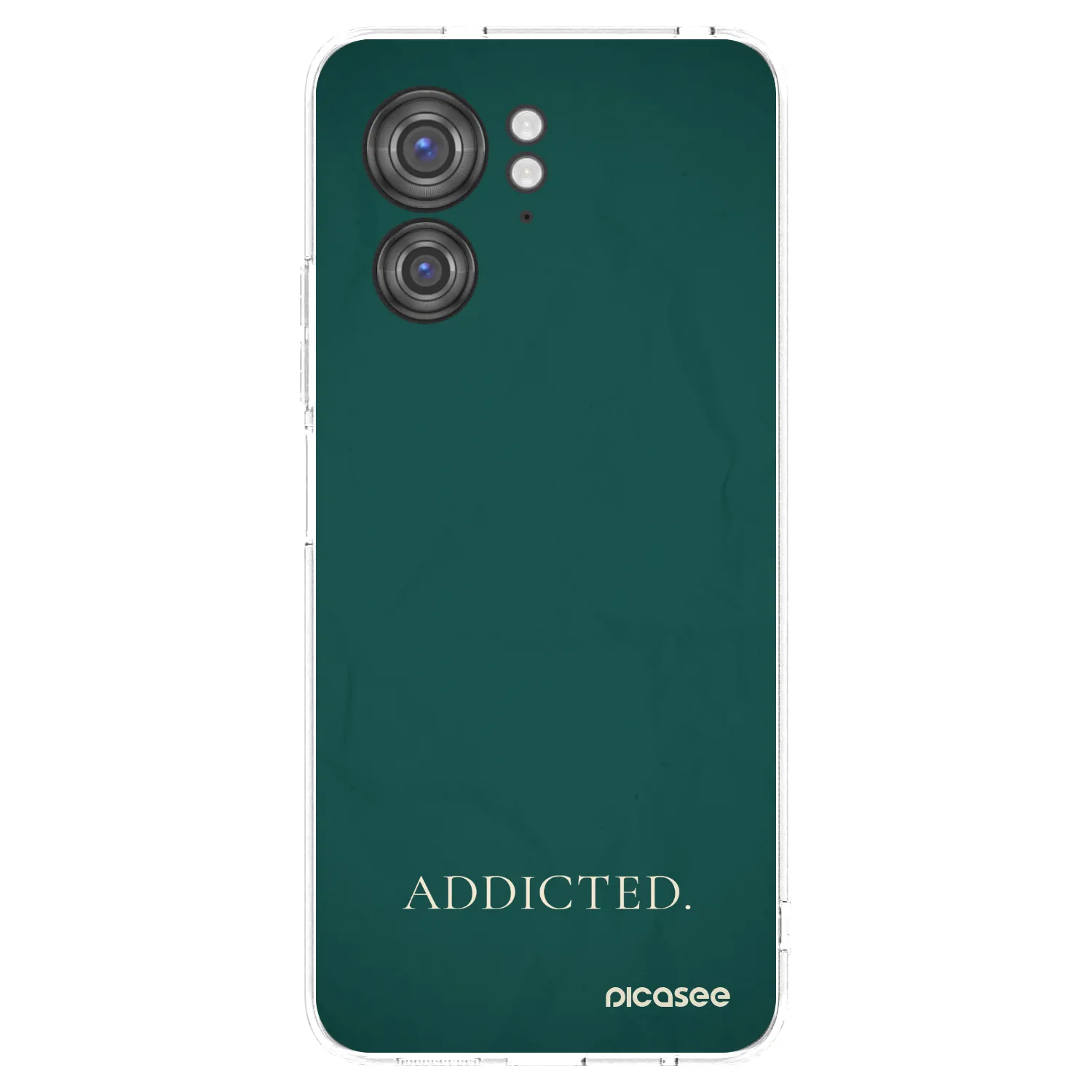 Picasee husă transparentă din silicon pentru Motorola Edge 40 - Addicted