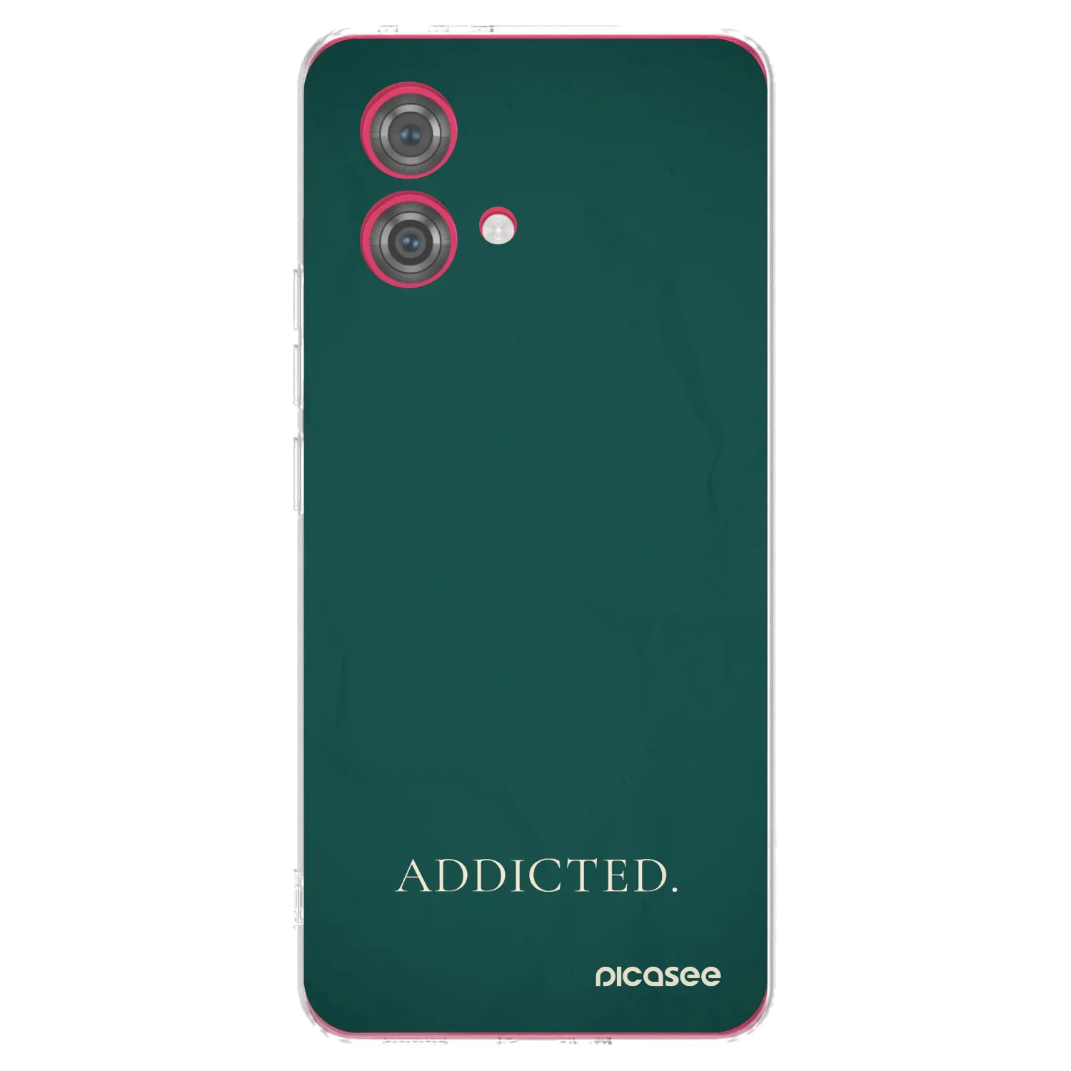 Picasee husă transparentă din silicon pentru Motorola Moto G84 5G - Addicted