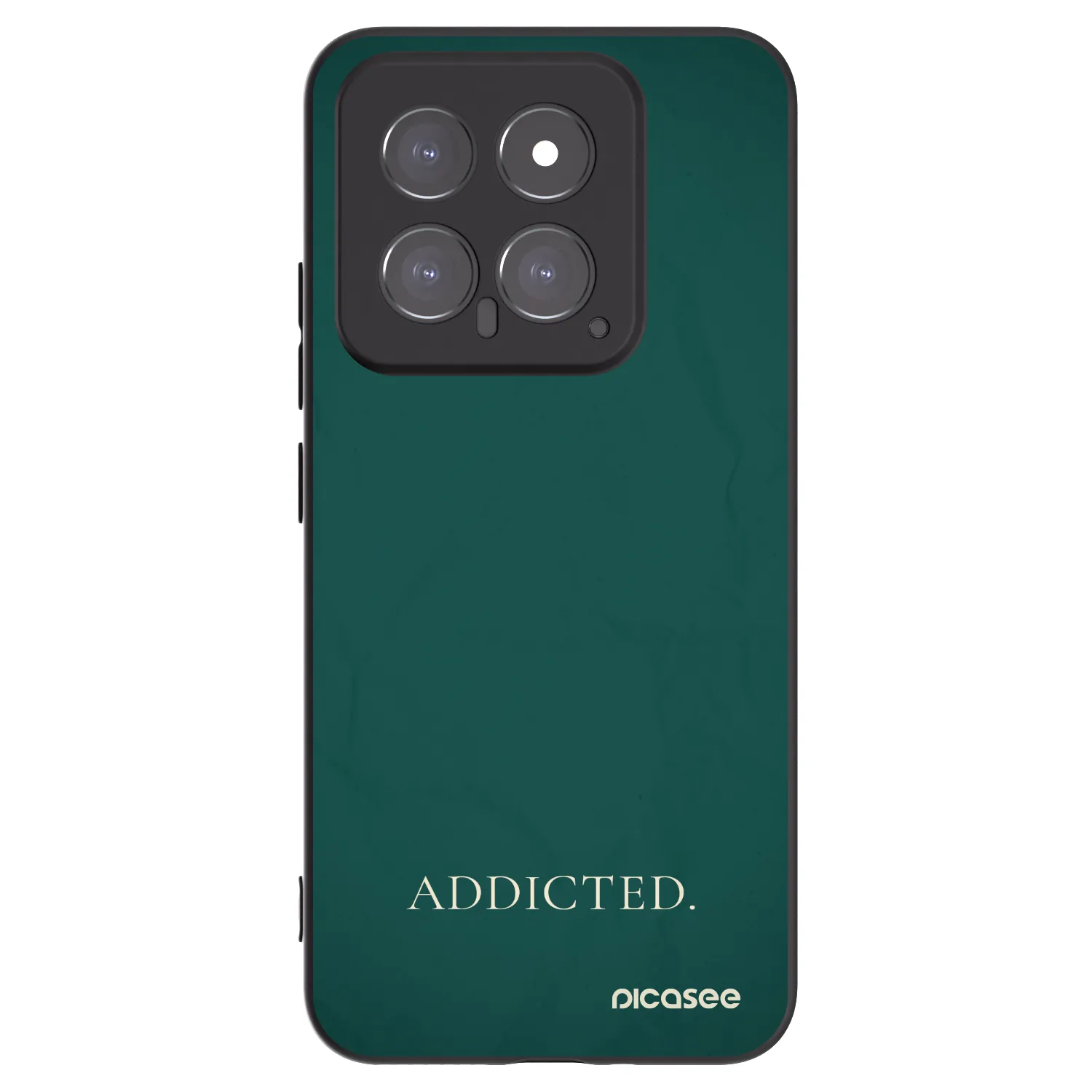 Picasee husă neagră din silicon pentru Xiaomi 14 - Addicted