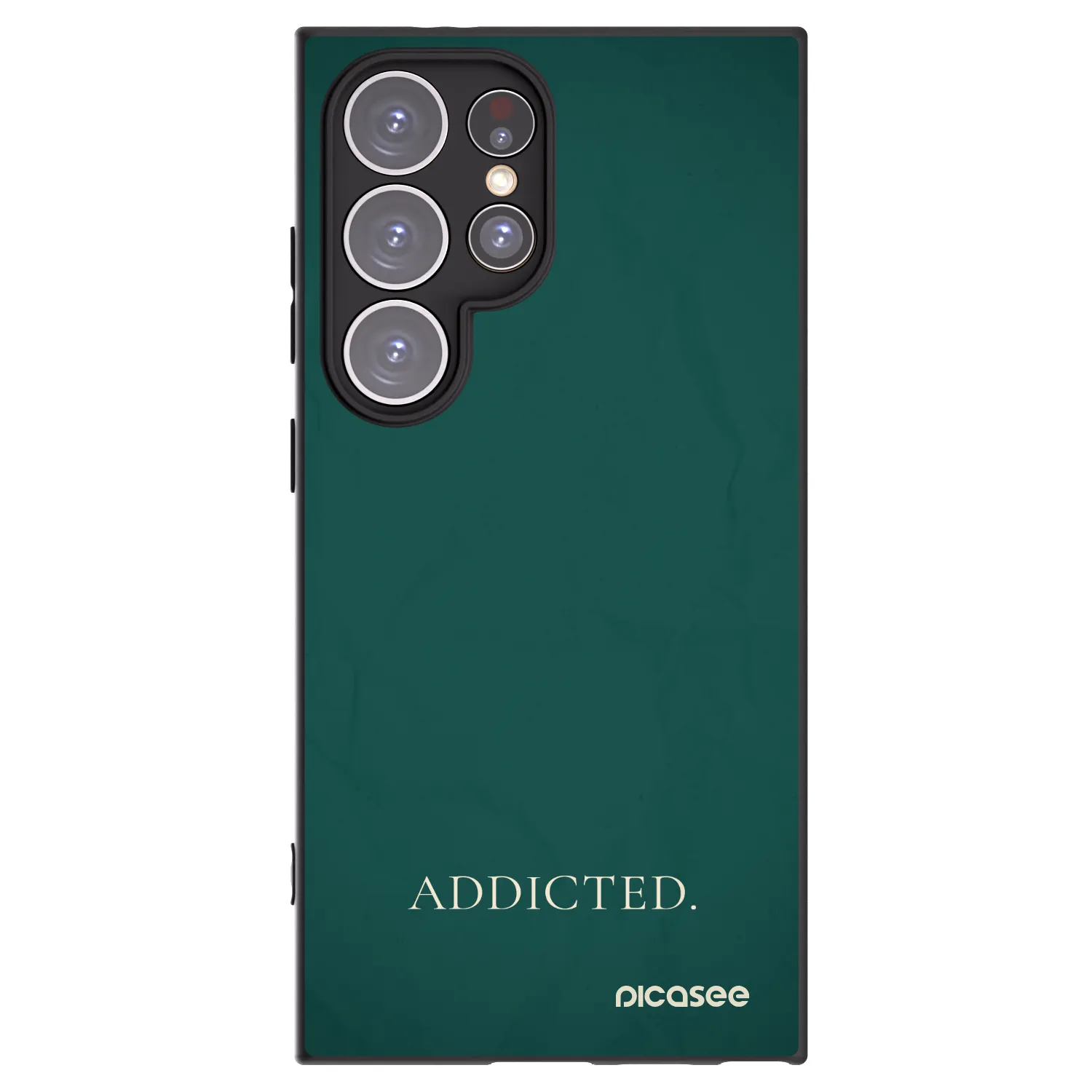 Picasee husă neagră din silicon pentru Samsung Galaxy S24 Ultra S928B 5G - Addicted