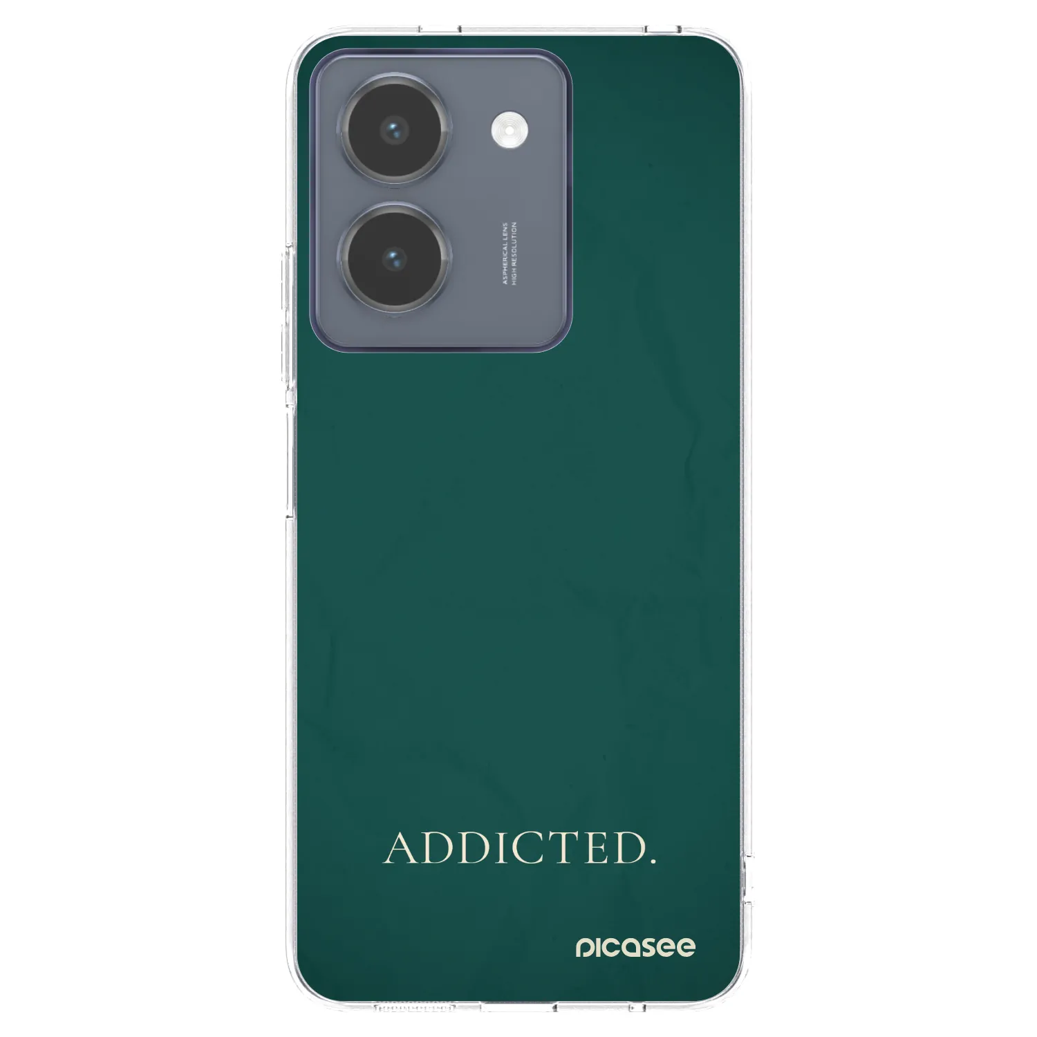 Picasee husă transparentă din silicon pentru Vivo Y36 4G - Addicted