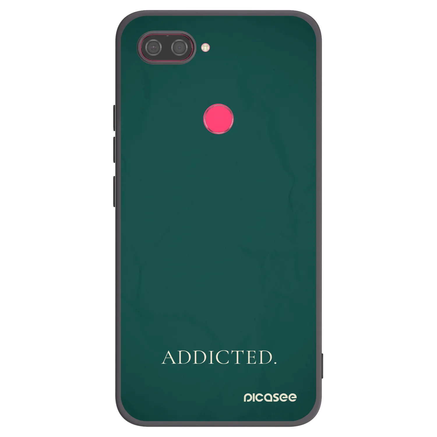 Picasee husă neagră din silicon pentru Xiaomi Mi 8 Lite - Addicted