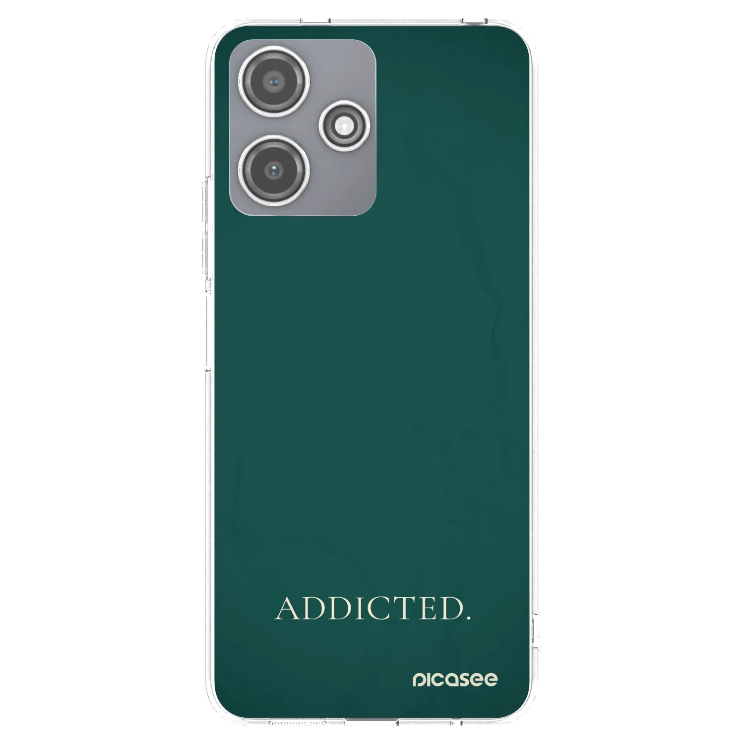 Picasee husă transparentă din silicon pentru Xiaomi Redmi 12 5G - Addicted