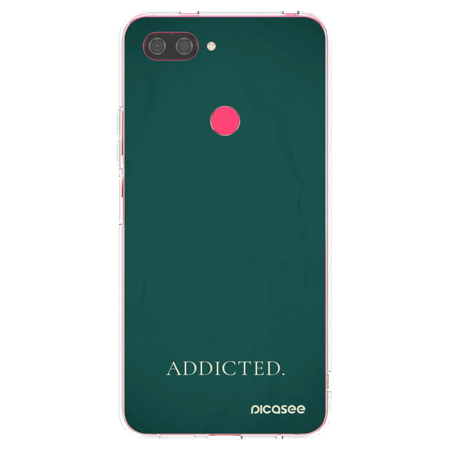 Picasee husă transparentă din silicon pentru Xiaomi Mi 8 Lite - Addicted