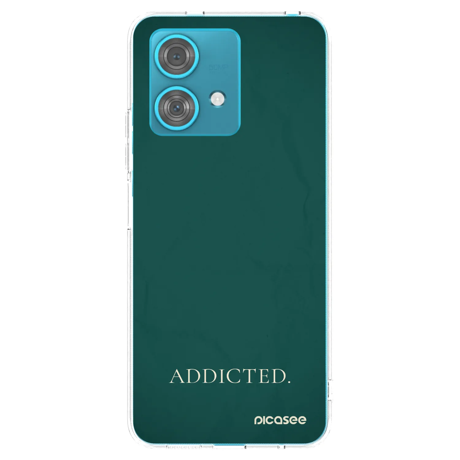 Picasee husă transparentă din silicon pentru Motorola Edge 40 Neo - Addicted