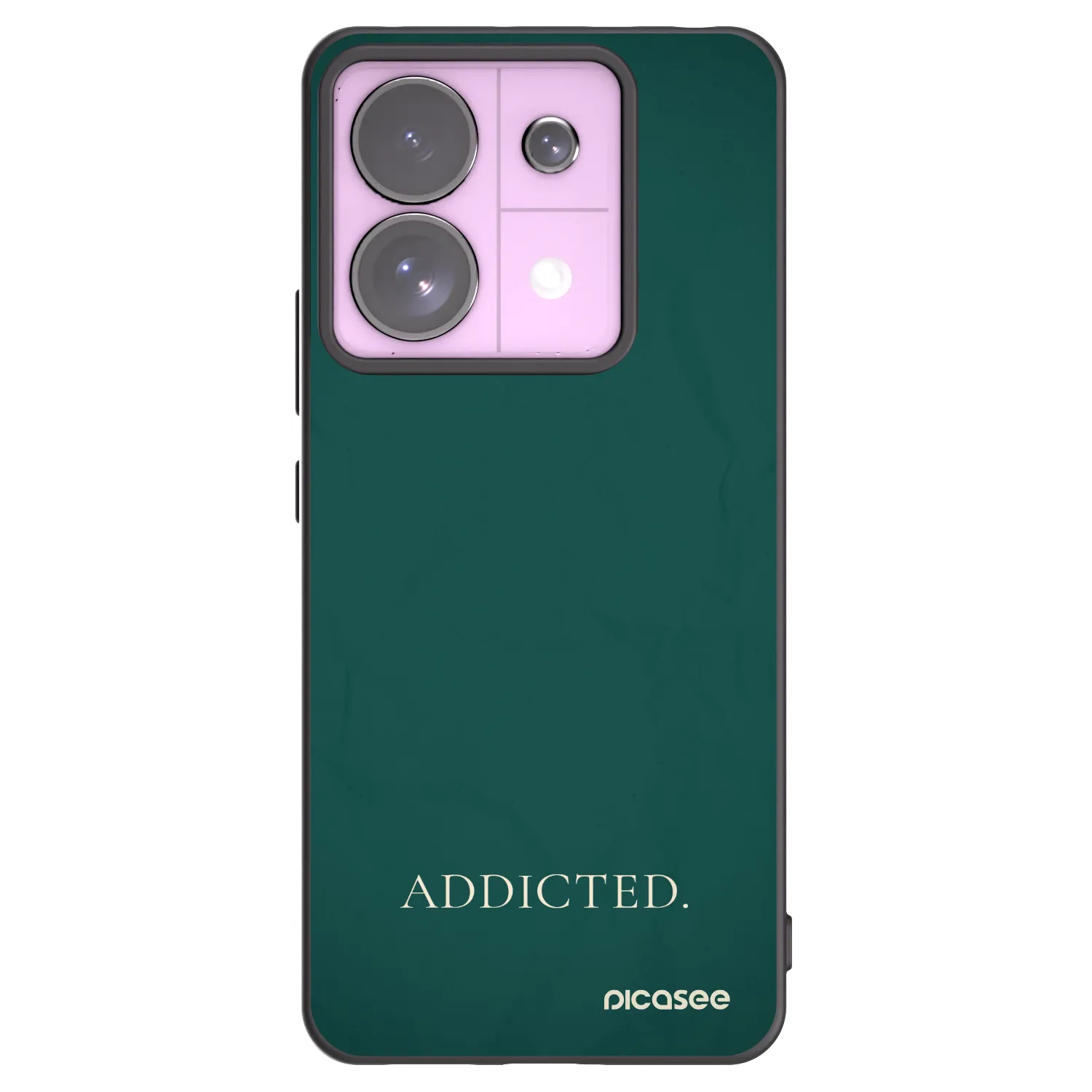 Picasee husă neagră din silicon pentru Xiaomi Redmi Note 13 Pro 5G - Addicted