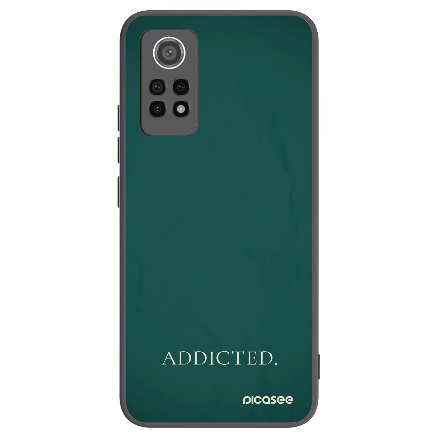Picasee husă neagră din silicon pentru Xiaomi Redmi Note 12 Pro 4G - Addicted