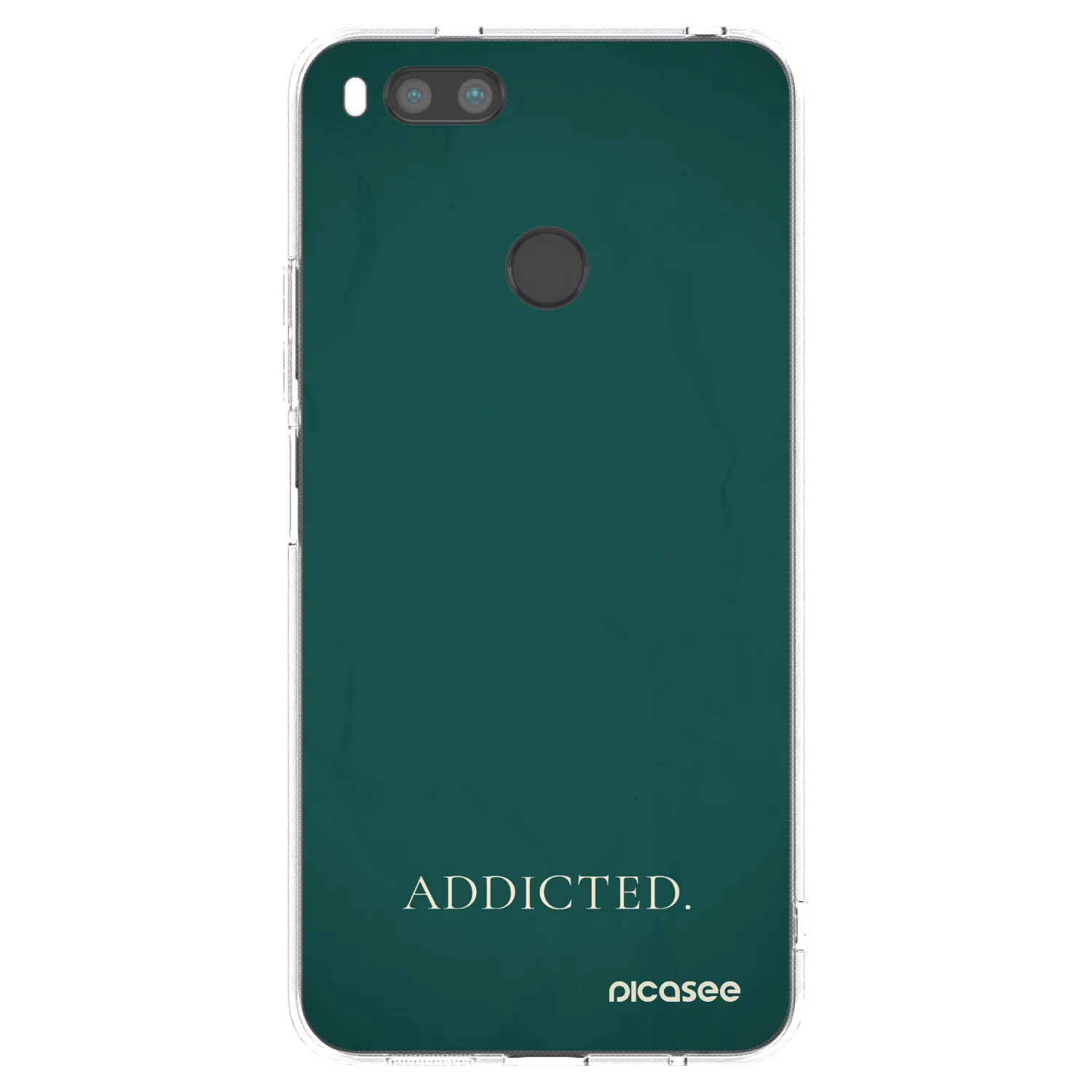 Picasee husă transparentă din silicon pentru Xiaomi Mi A1 Global - Addicted