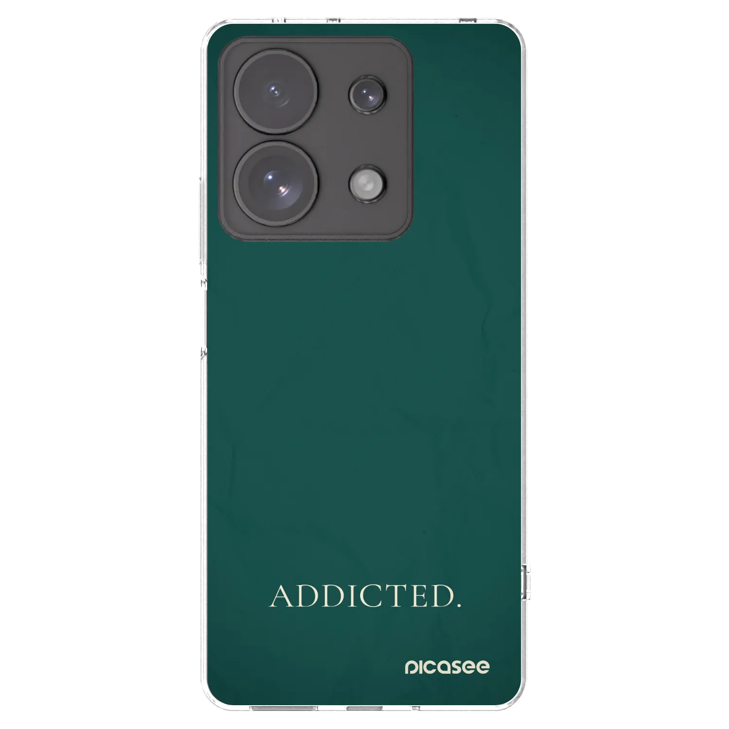 Picasee husă transparentă din silicon pentru Xiaomi Redmi Note 13 Pro 4G - Addicted