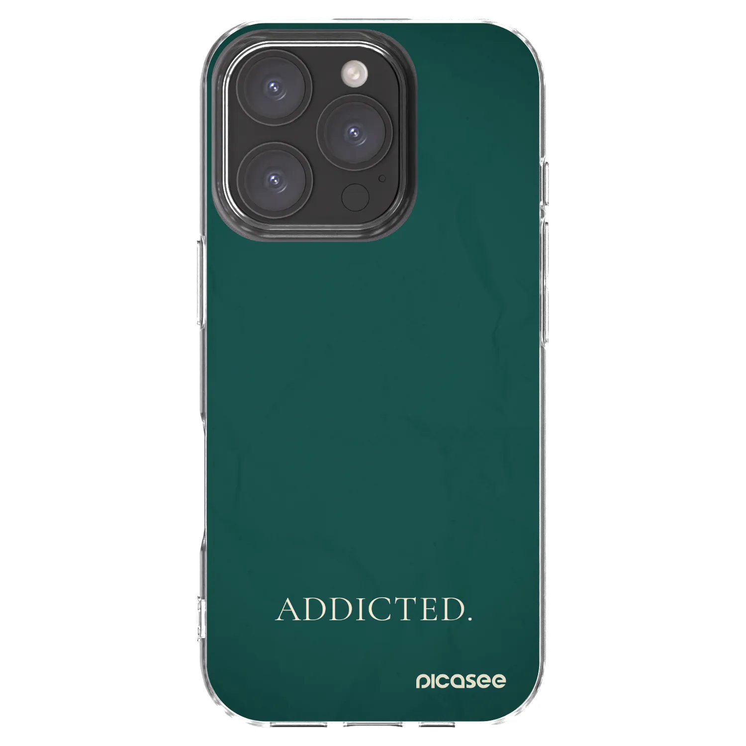 Picasee husă transparentă din silicon pentru Apple iPhone 16 Pro - Addicted