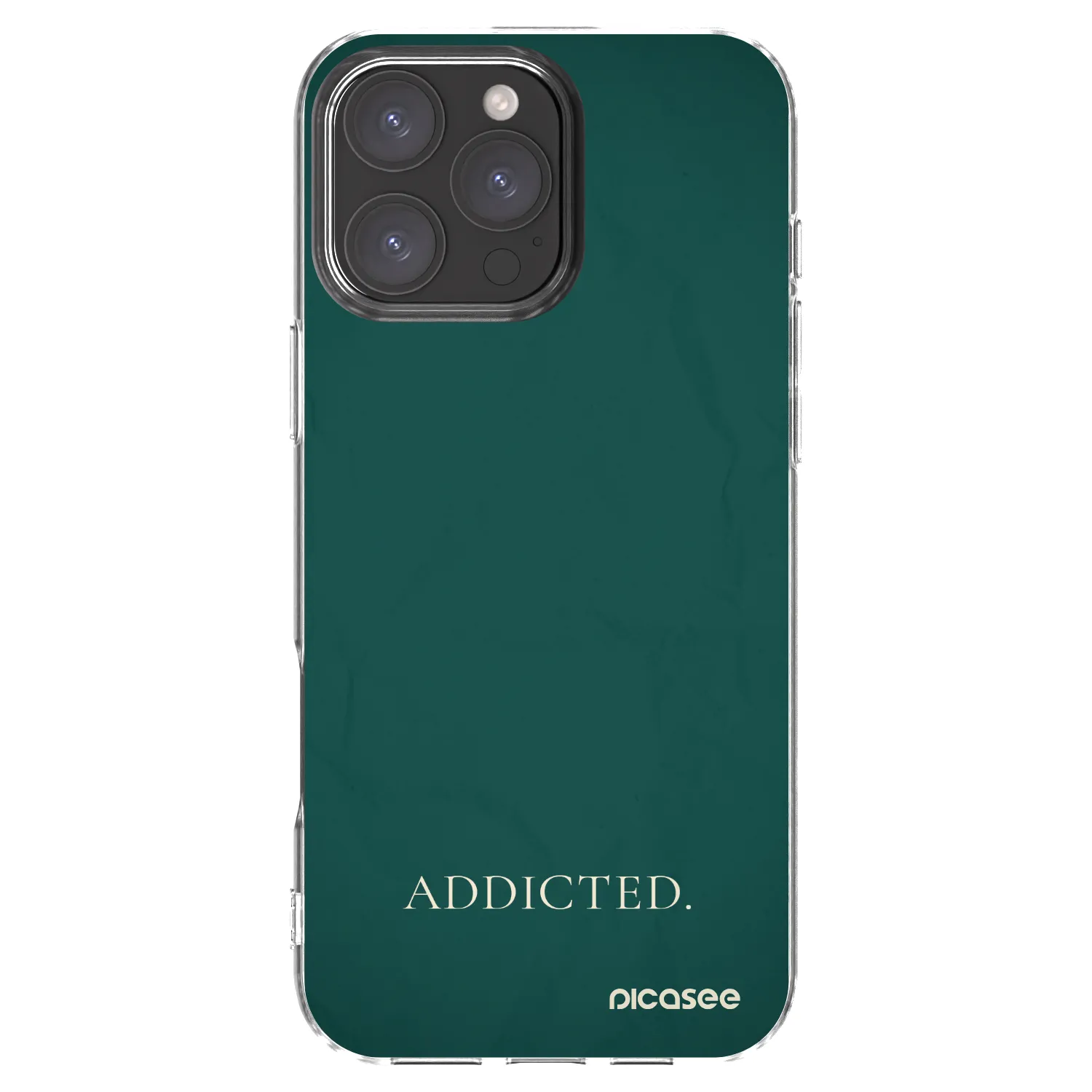 Picasee husă transparentă din silicon pentru Apple iPhone 16 Pro Max - Addicted