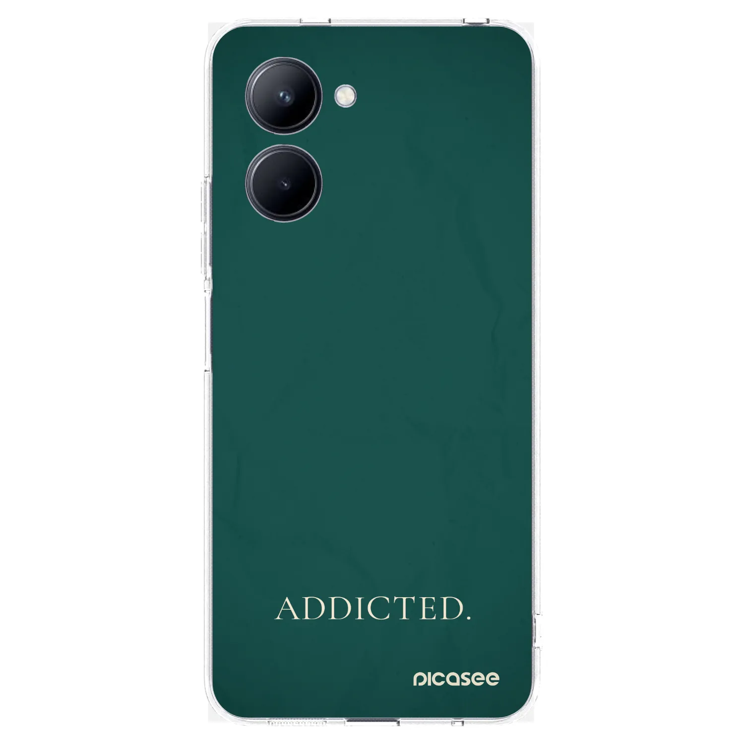 Picasee husă transparentă din silicon pentru Realme C33 (2023) - Addicted