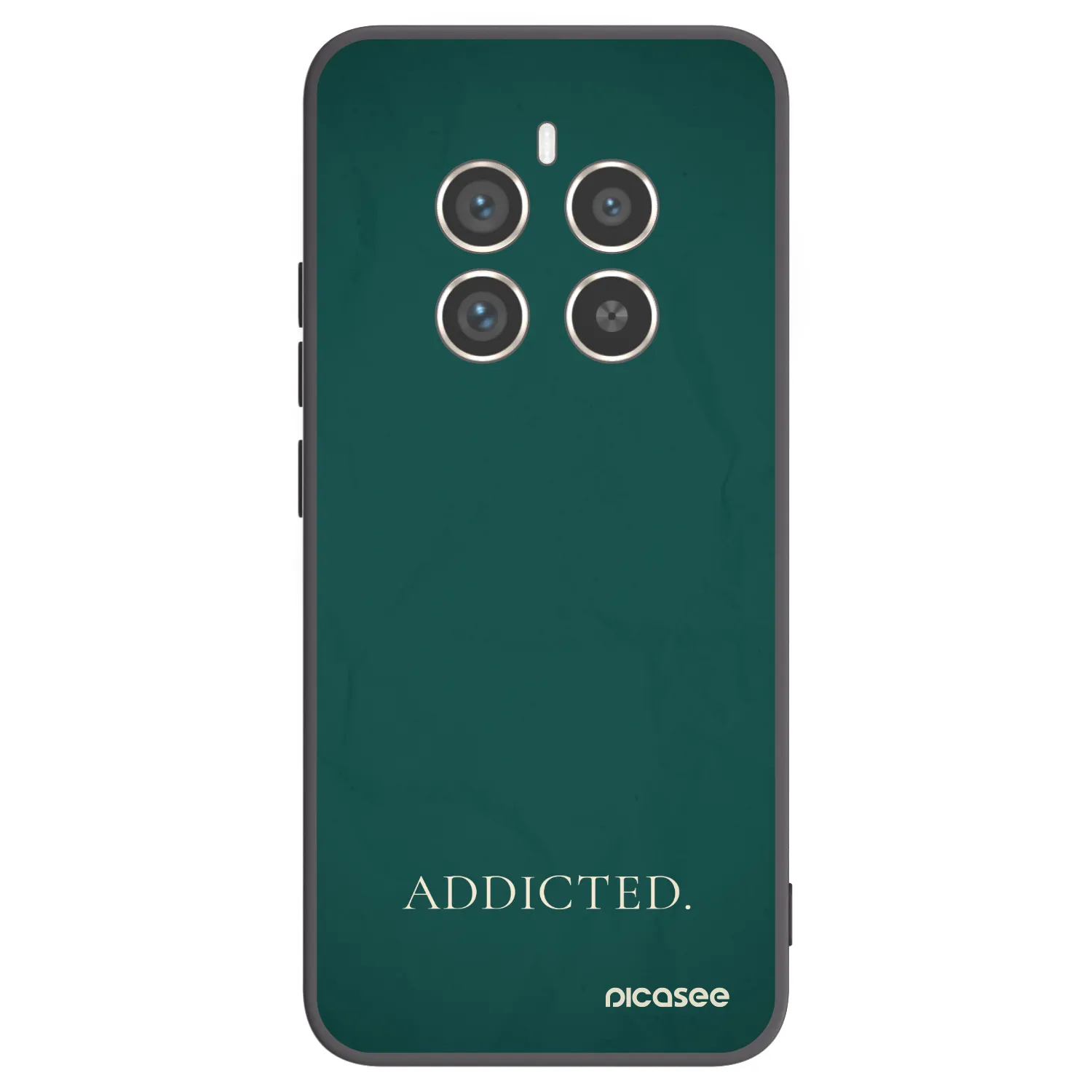 Picasee husă neagră din silicon pentru Realme 12 Pro 5G - Addicted