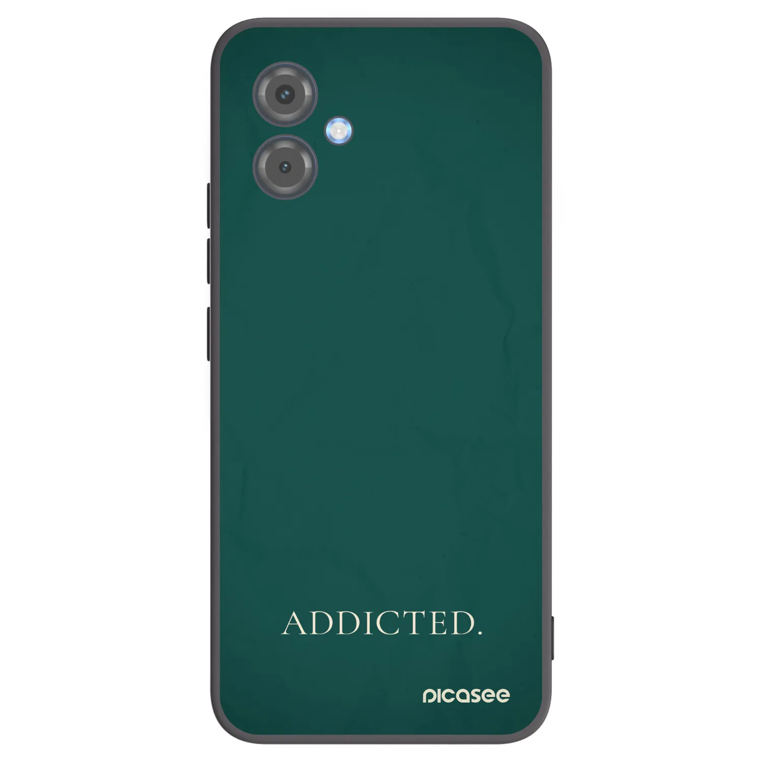 Picasee husă neagră din silicon pentru Motorola Moto G14 - Addicted