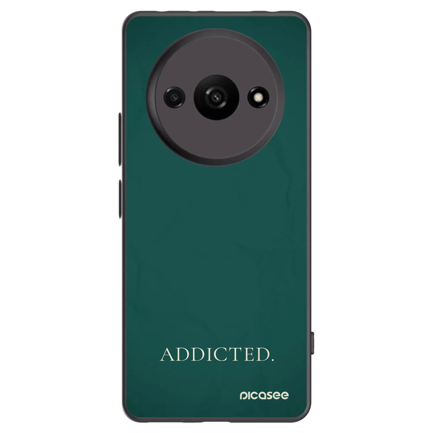 Picasee husă neagră din silicon pentru Xiaomi Redmi A3 - Addicted