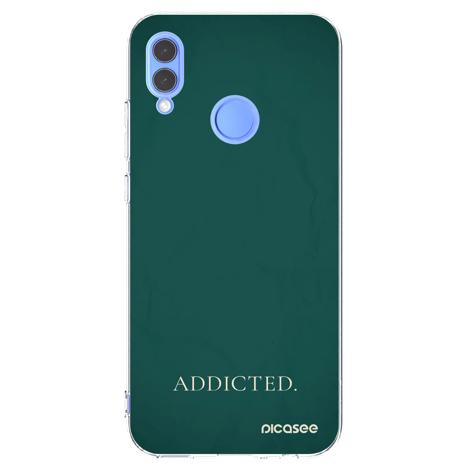 Picasee husă transparentă din silicon pentru Huawei P Smart 2019 - Addicted