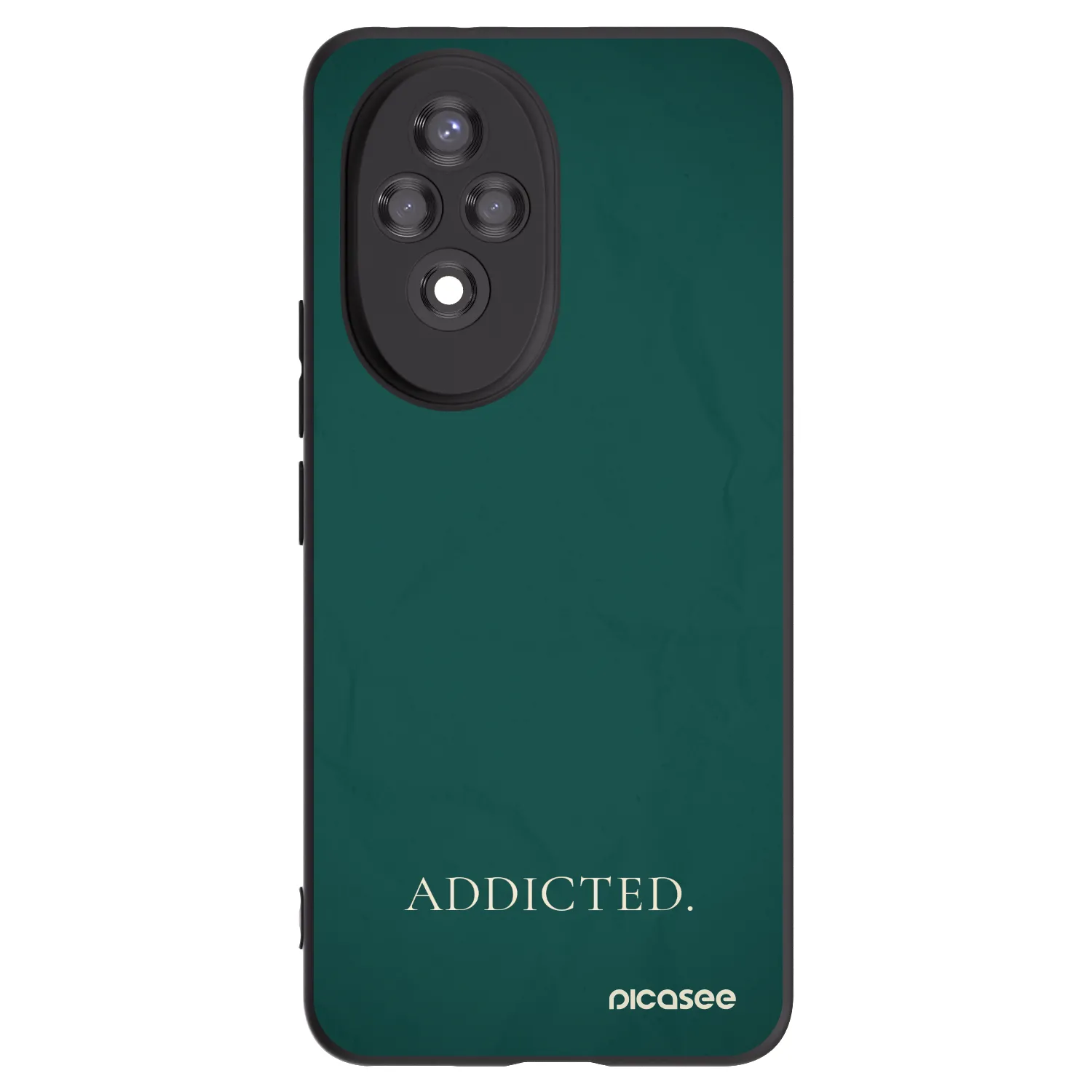 Picasee husă neagră din silicon pentru Honor 200 Pro 5G - Addicted