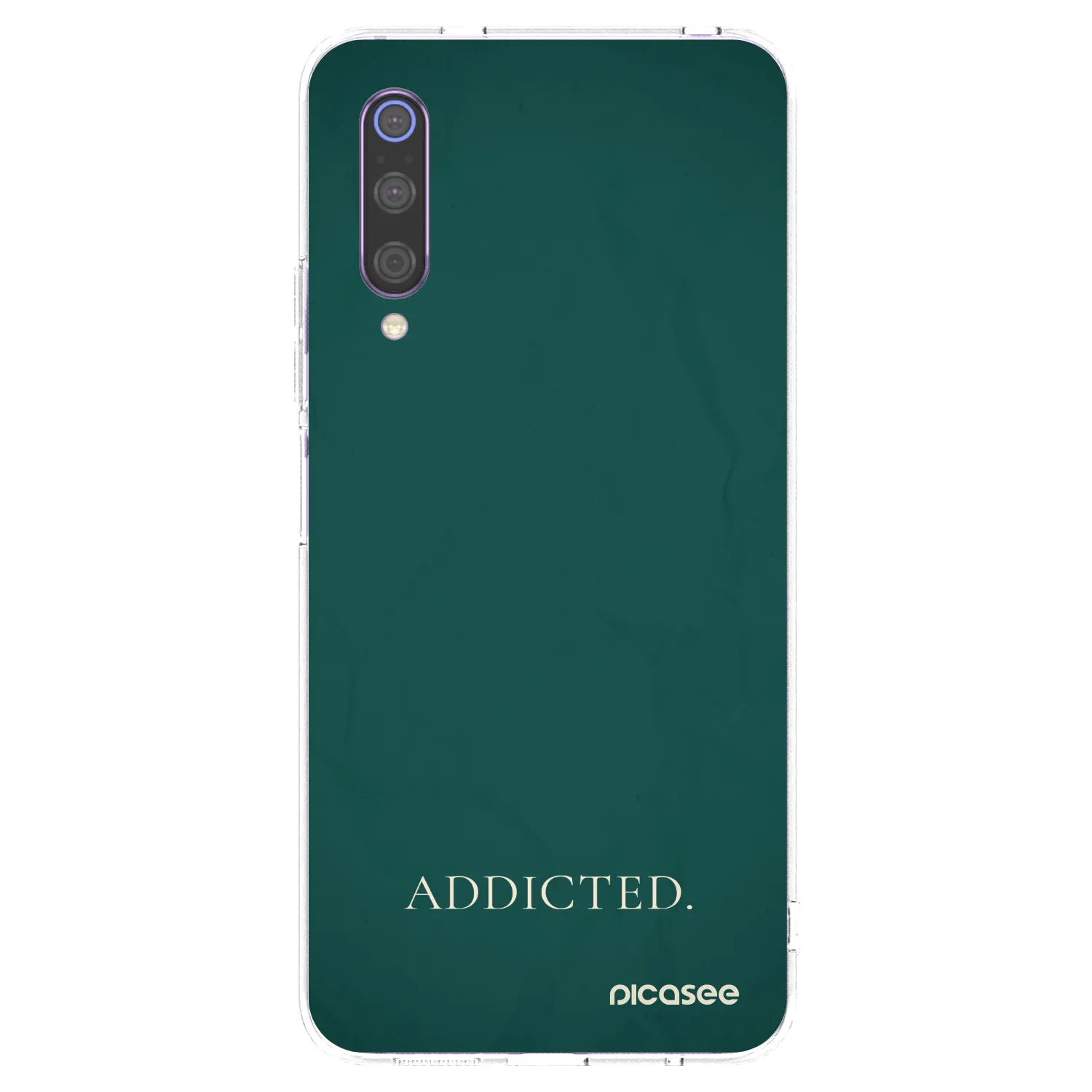 Picasee husă transparentă din silicon pentru Xiaomi Mi 9 - Addicted