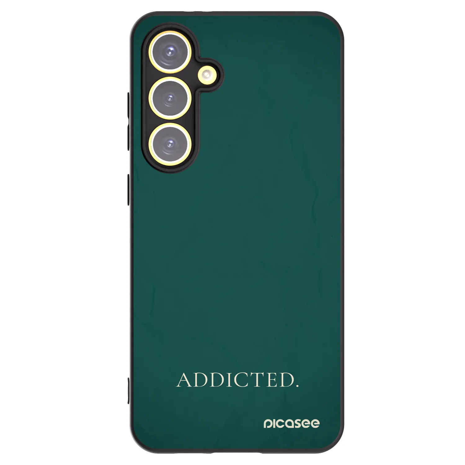 Picasee husă neagră din silicon pentru Samsung Galaxy S24 FE S721B - Addicted