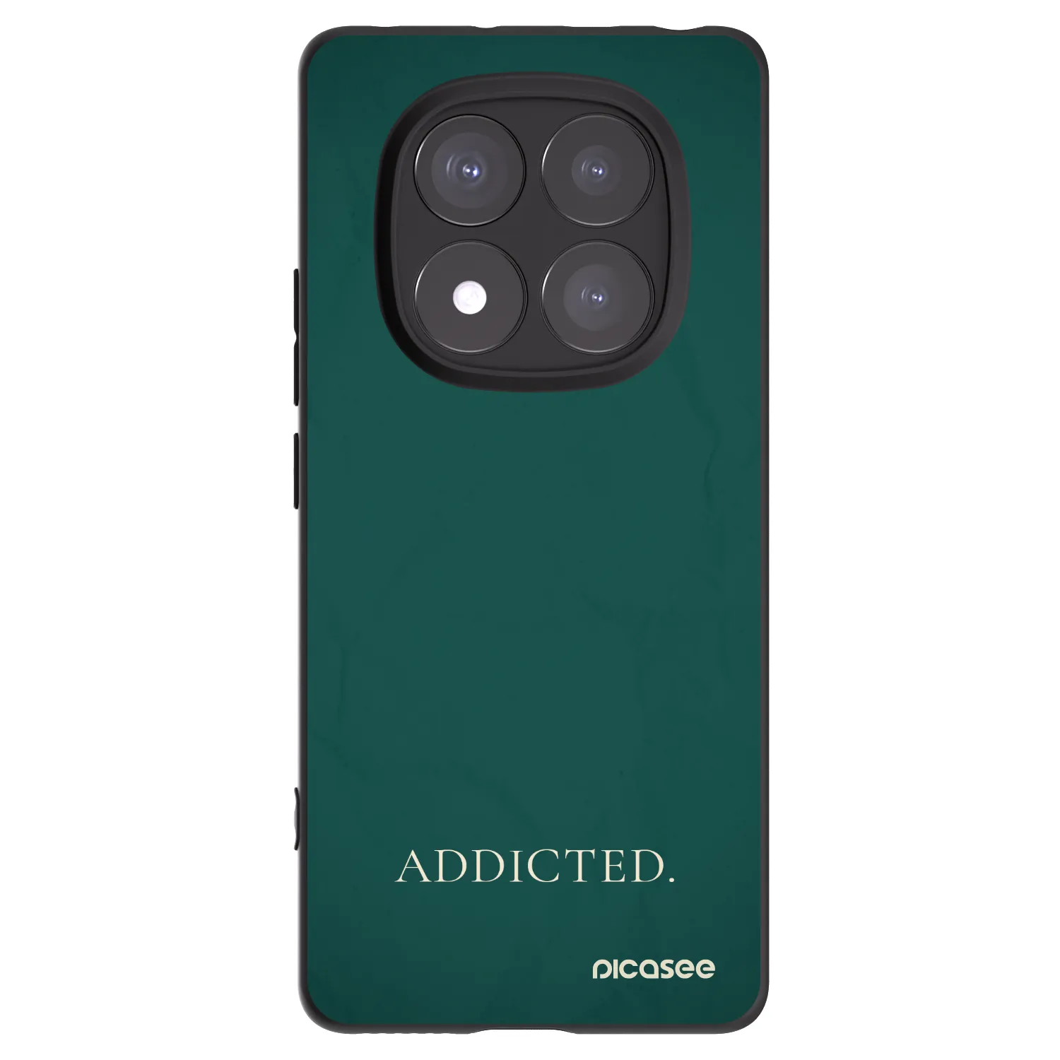 Picasee husă neagră din silicon pentru Xiaomi Redmi Note 14 Pro 5G - Addicted