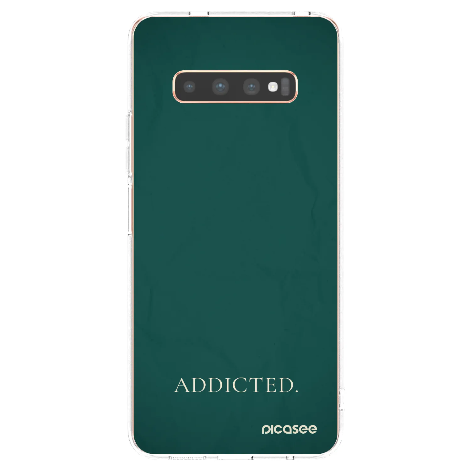 Picasee husă transparentă din silicon pentru Samsung Galaxy S10 Plus G975 - Addicted