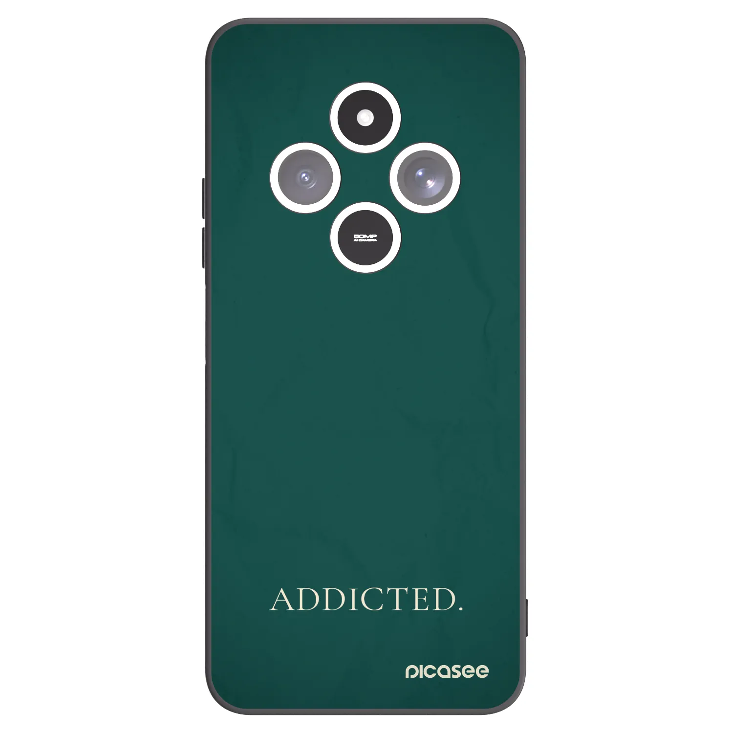 Picasee husă neagră din silicon pentru Xiaomi Redmi 14C - Addicted