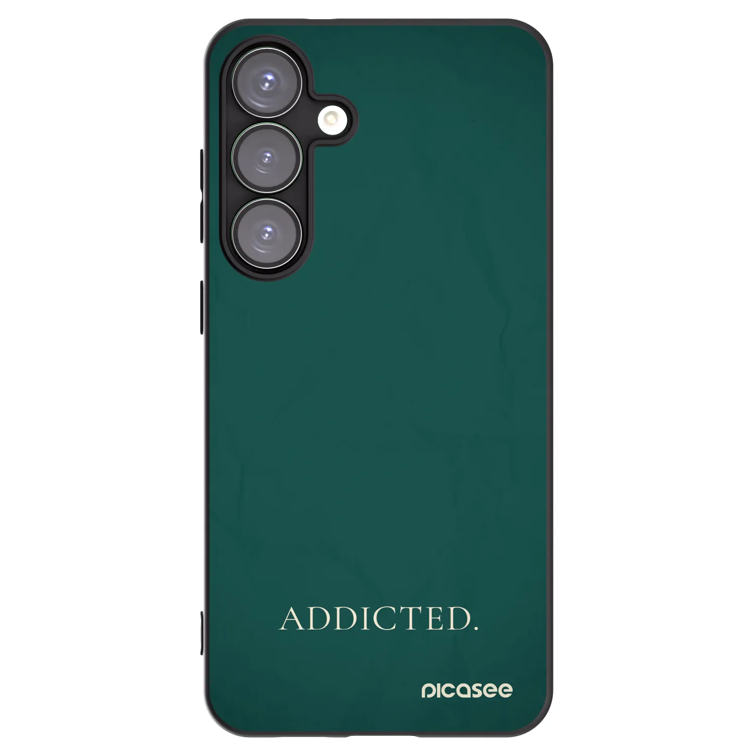 Picasee husă neagră din silicon pentru Samsung Galaxy S25+ 5G - Addicted