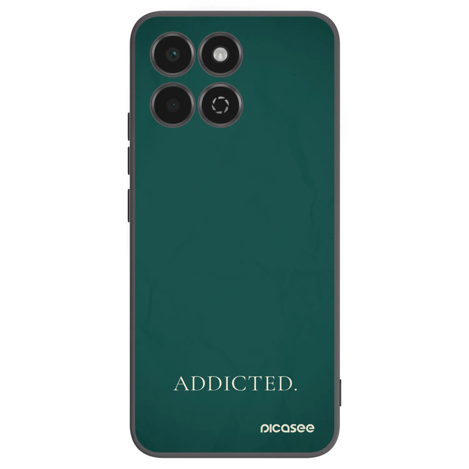 Picasee husă neagră din silicon pentru Honor 200 Smart 5G - Addicted