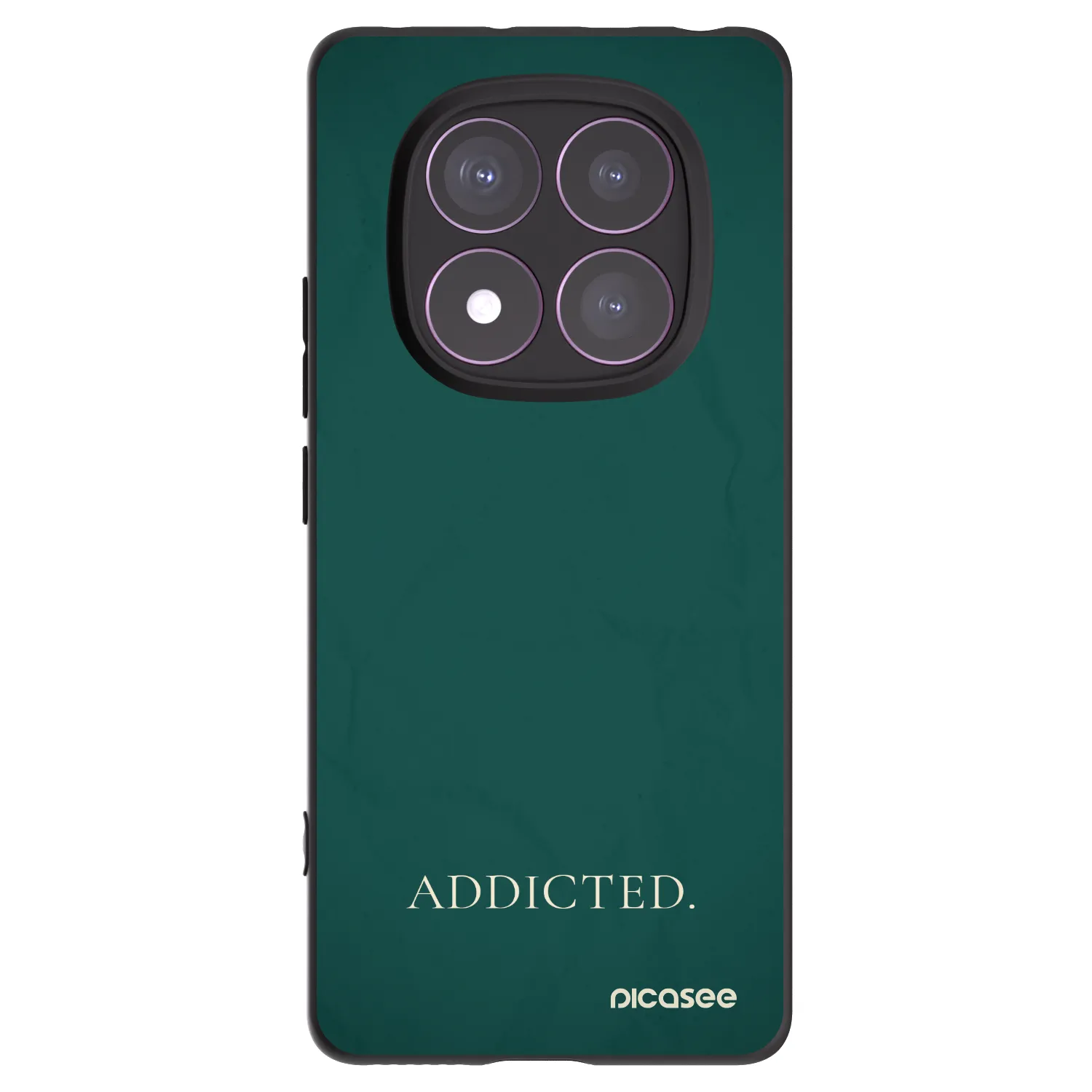 Picasee husă neagră din silicon pentru Xiaomi Redmi Note 14 Pro 4G - Addicted