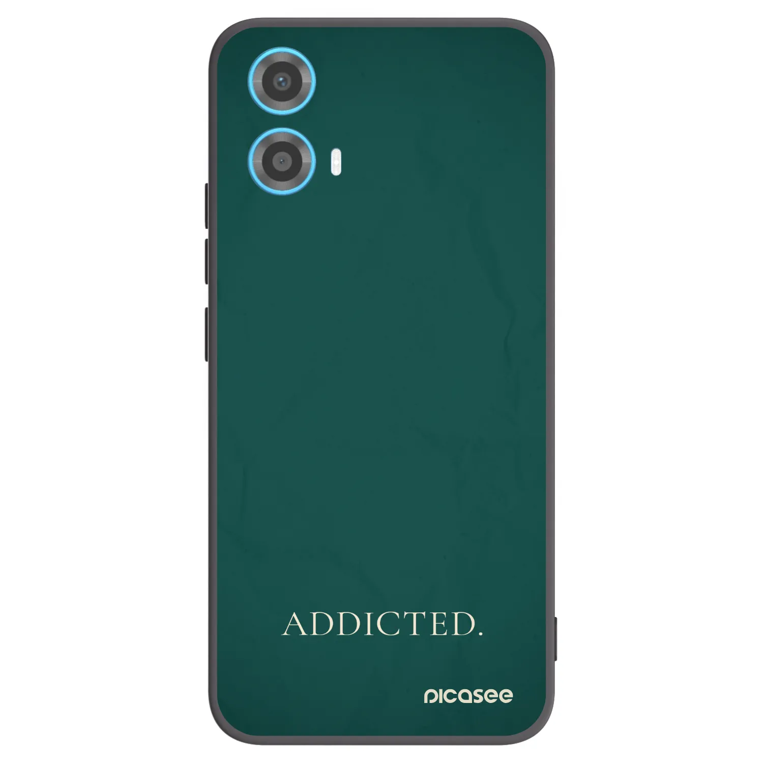 Picasee husă neagră din silicon pentru Motorola Moto G34 5G - Addicted