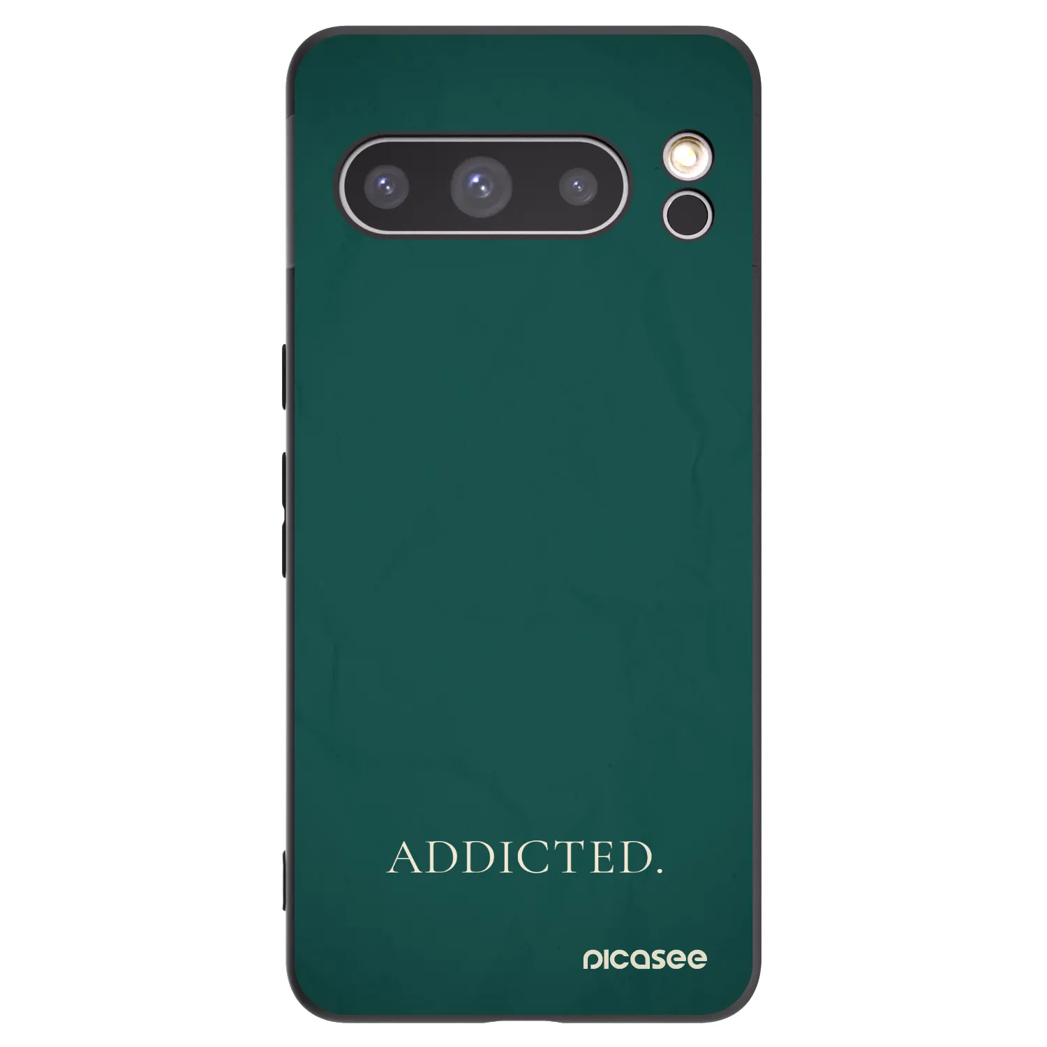 Picasee husă neagră din silicon pentru Google Pixel 8 Pro - Addicted