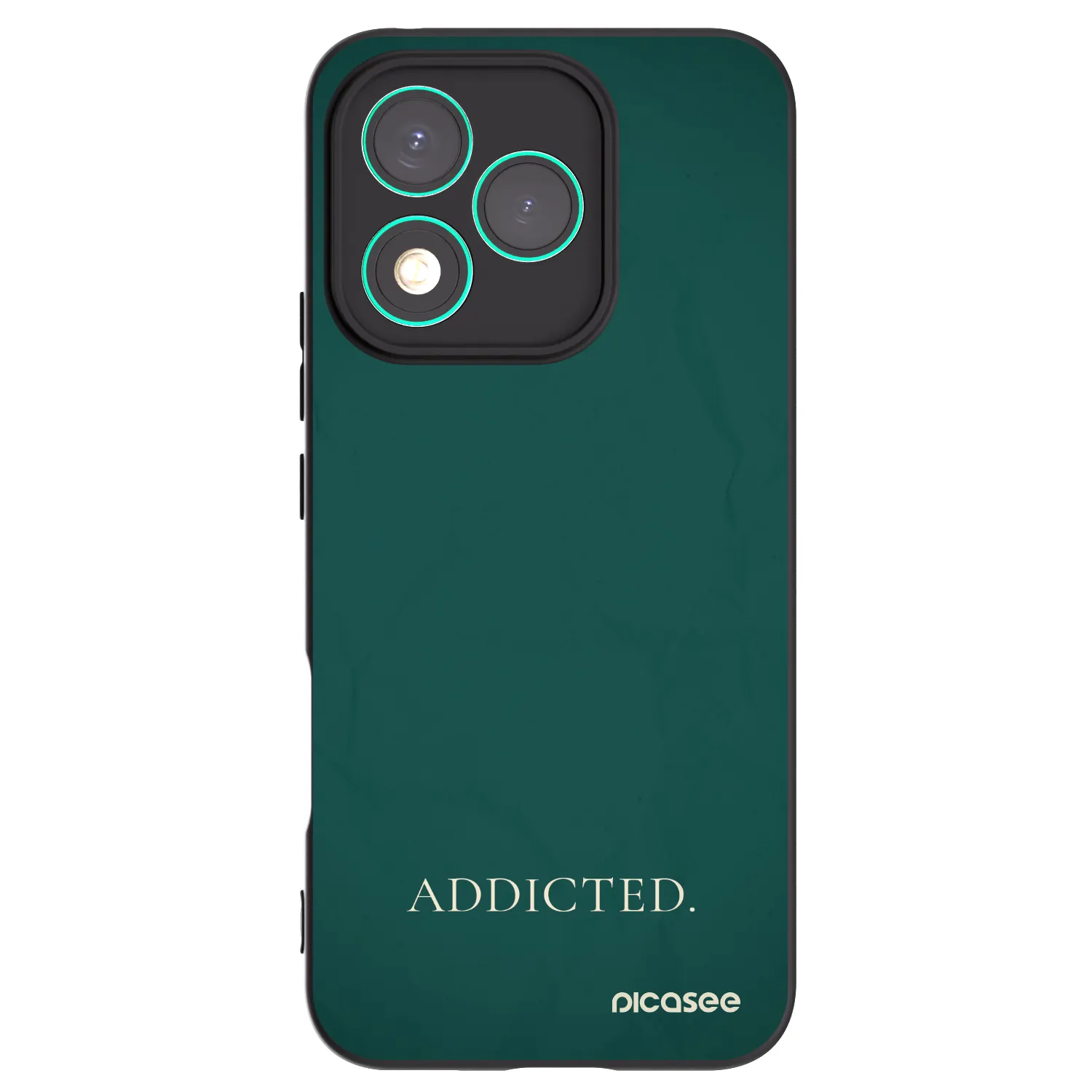 Picasee husă neagră din silicon pentru Honor 400 Lite 5G - Addicted