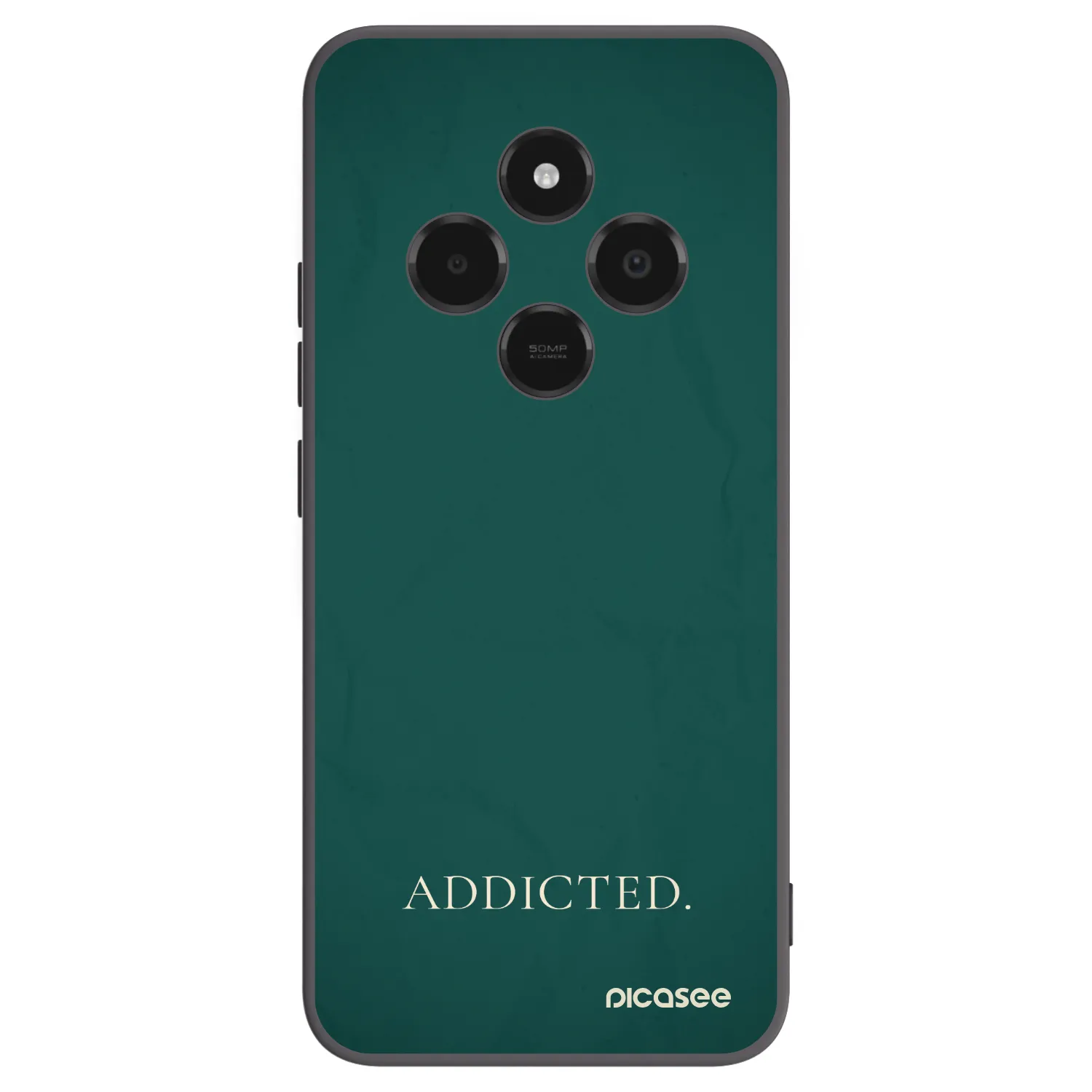 Picasee husă neagră din silicon pentru Xiaomi Poco C75 - Addicted