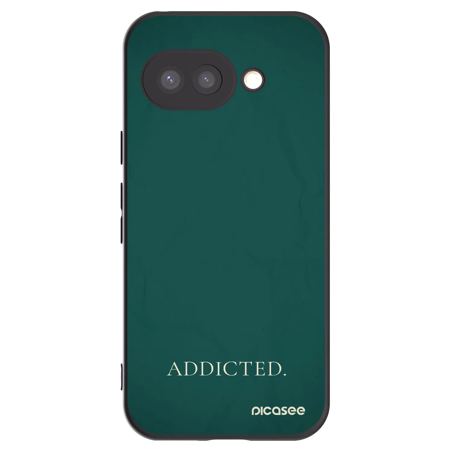 Picasee husă neagră din silicon pentru Google Pixel 9a - Addicted