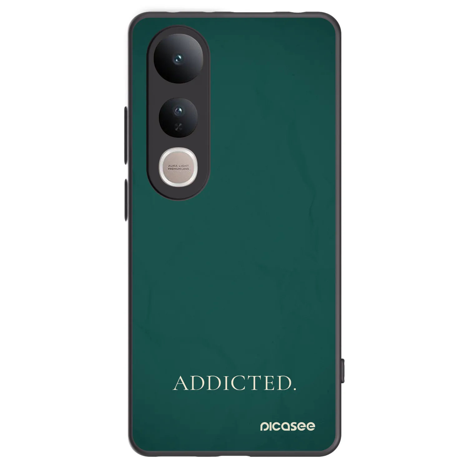 Picasee husă neagră din silicon pentru Vivo V50 Lite 5G - Addicted