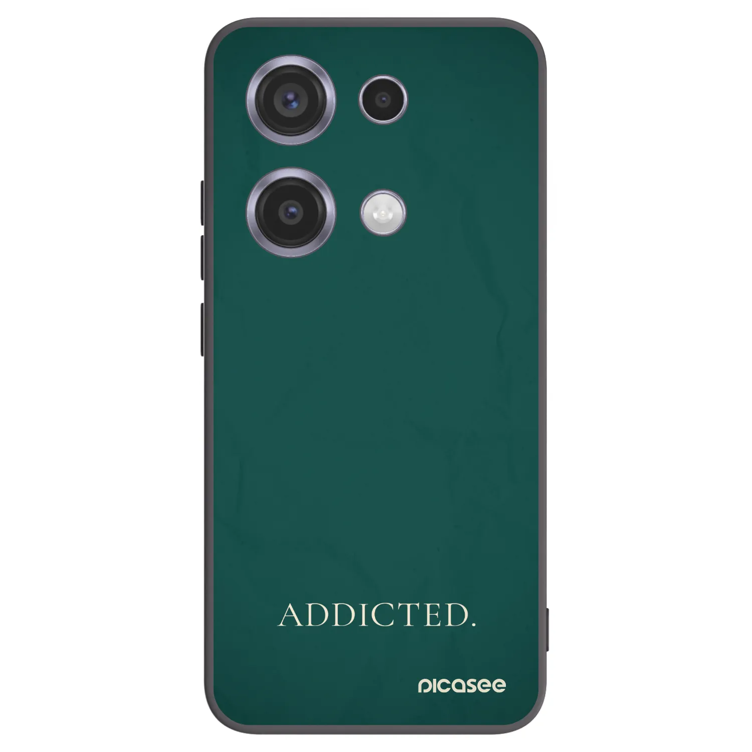 Picasee husă neagră din silicon pentru Xiaomi Redmi Note 14S - Addicted
