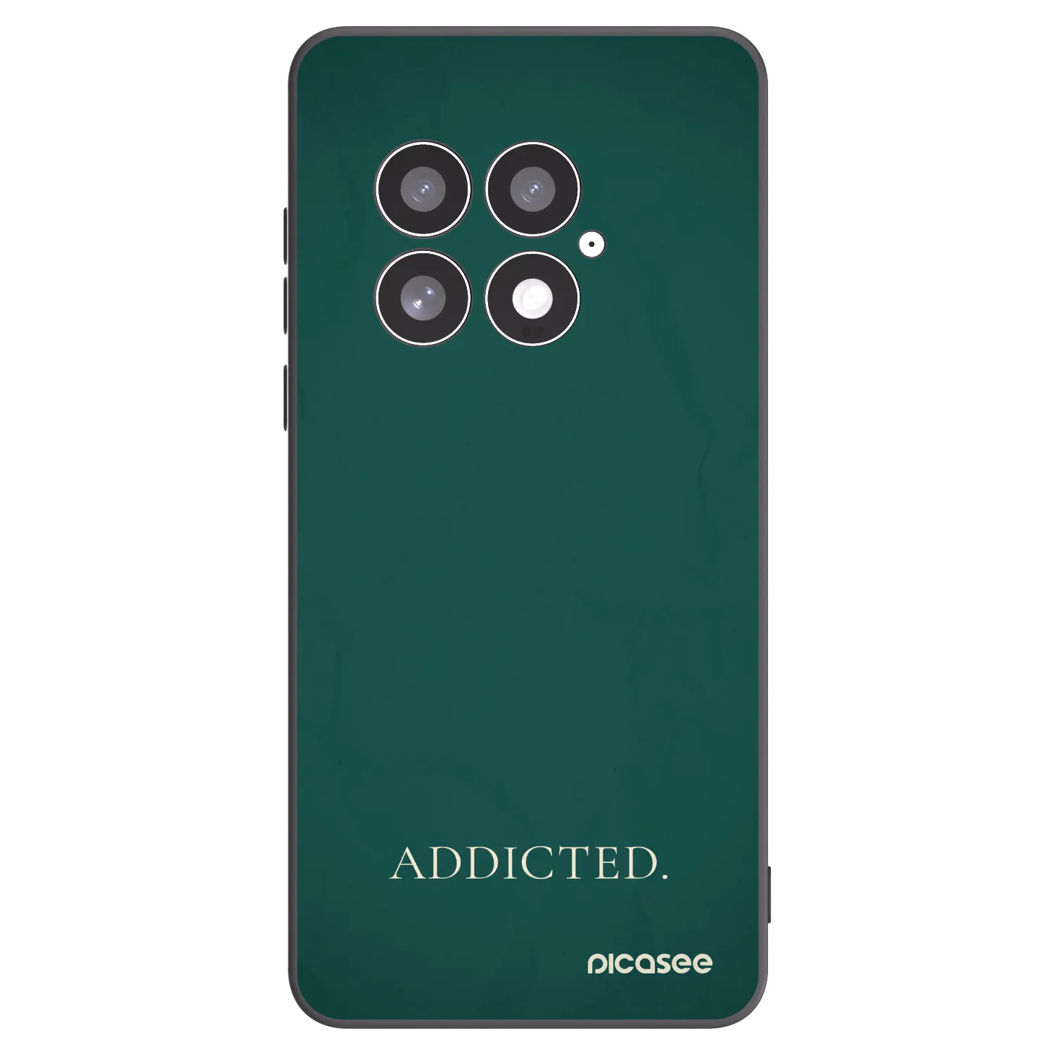Picasee husă neagră din silicon pentru OnePlus 13 5G - Addicted