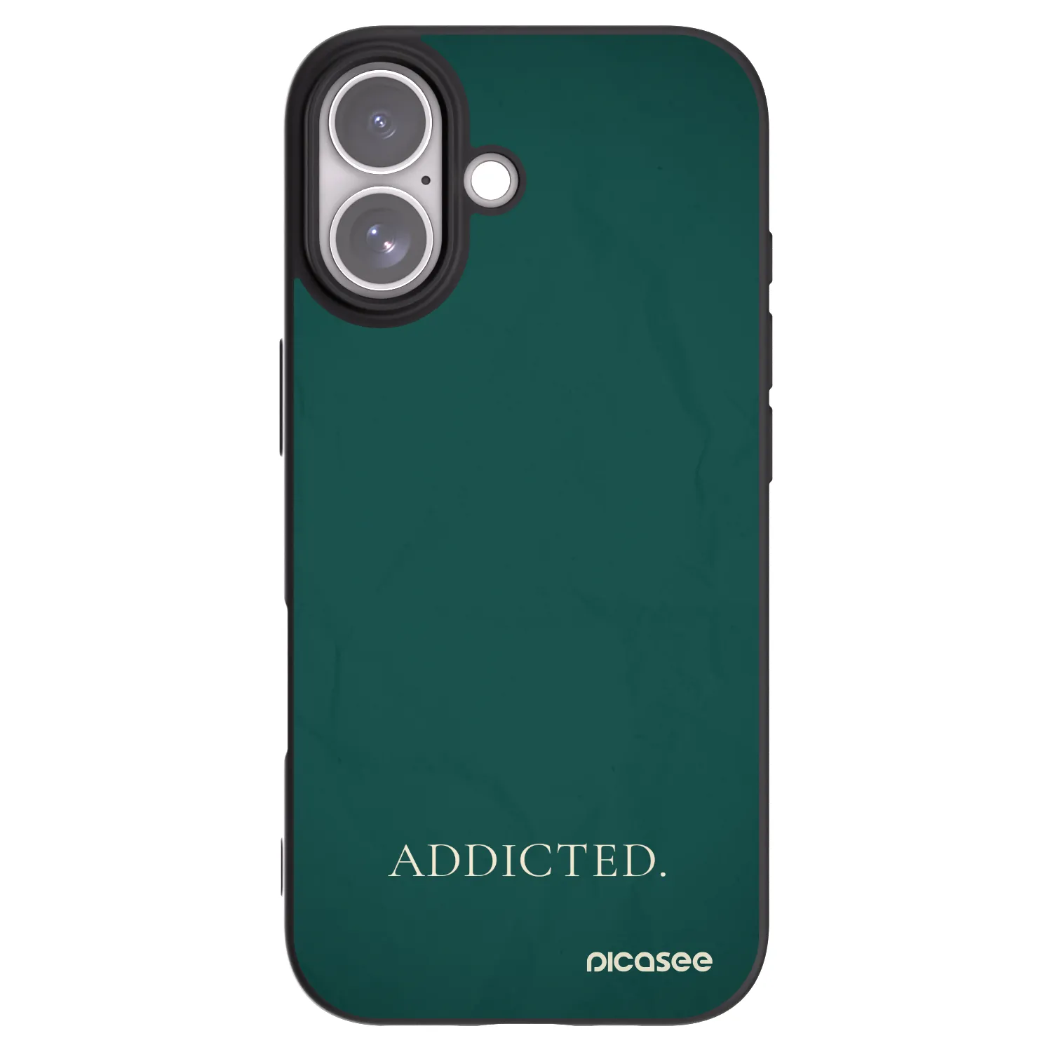 Picasee husă neagră din silicon pentru Apple iPhone 17 - Addicted