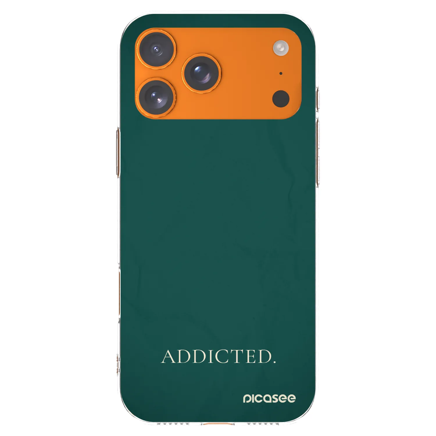 Picasee husă transparentă din silicon pentru Apple iPhone 17 Pro Max - Addicted